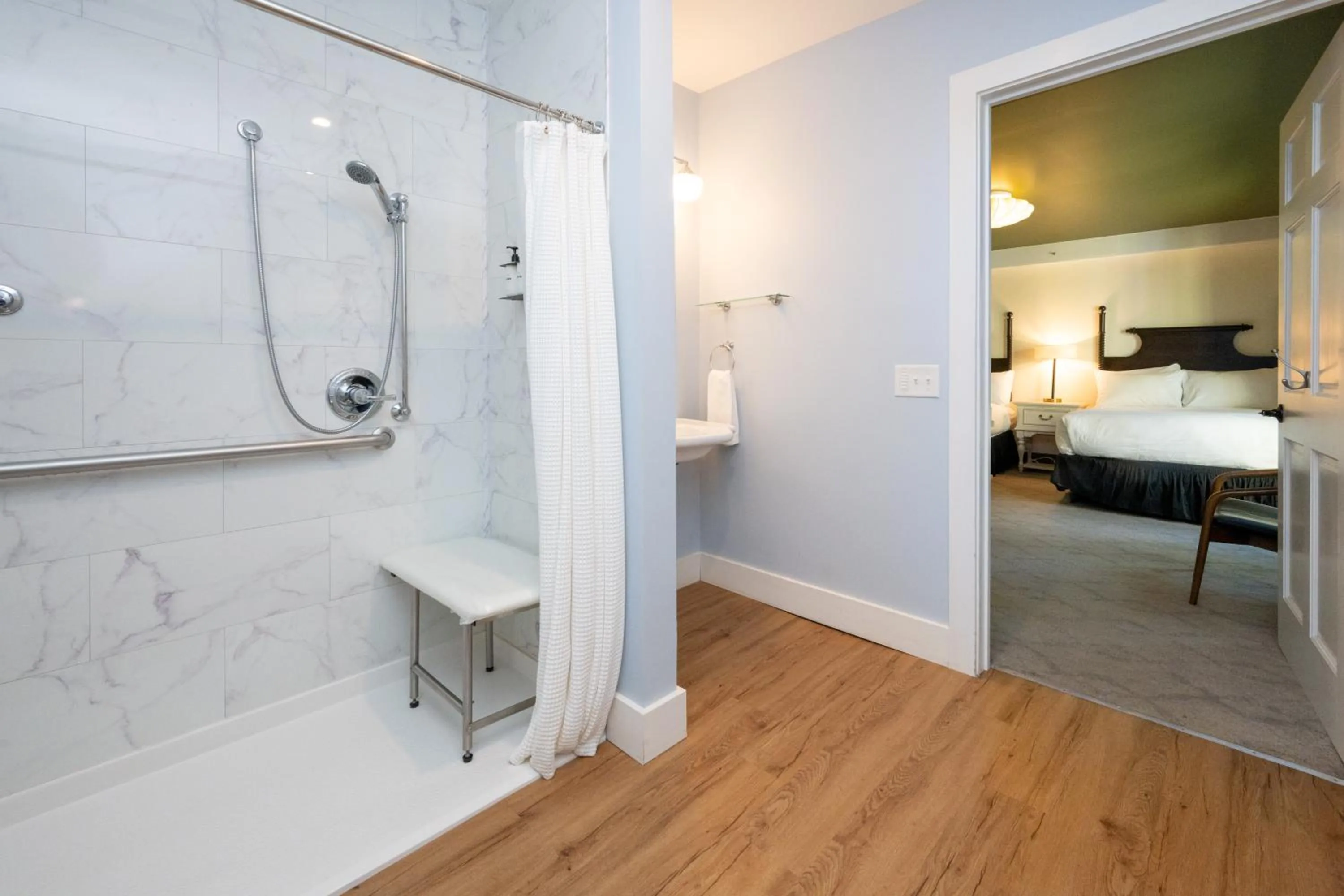 Bathroom, Bed in The Constance by The Lenox Collection
