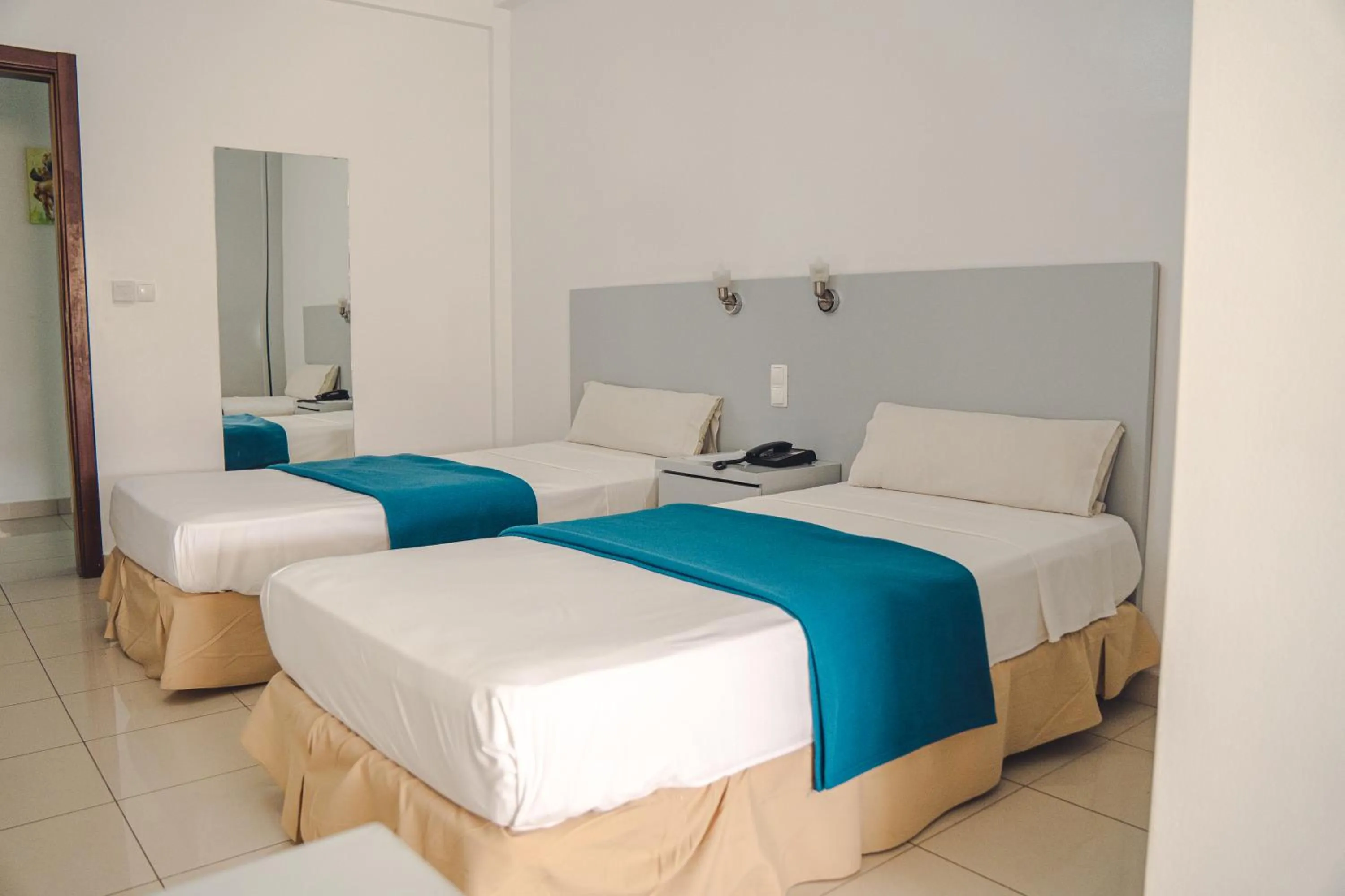 Bed in Hotel LIVVO Don Paco