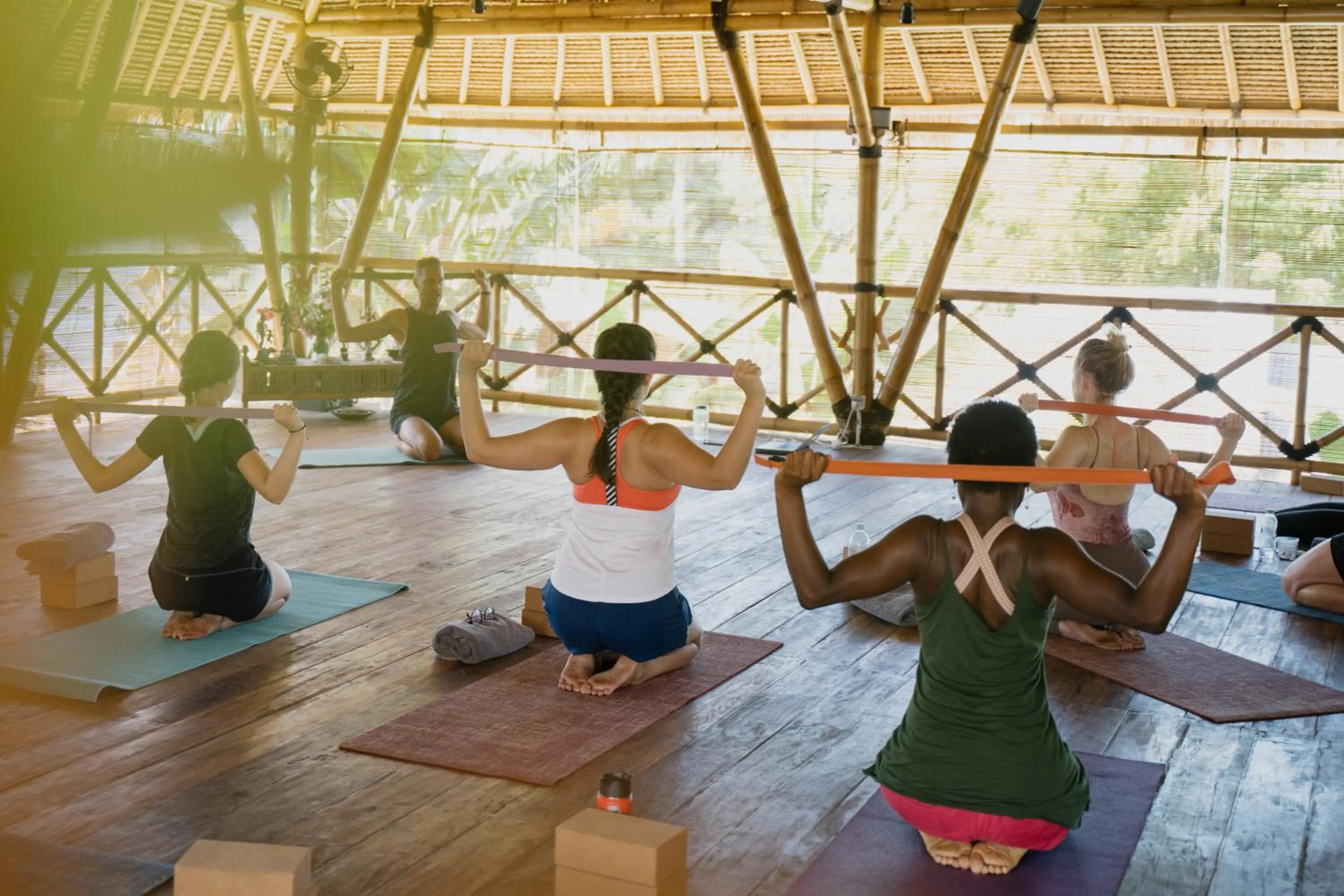 Flowers & Fire Yoga Garden