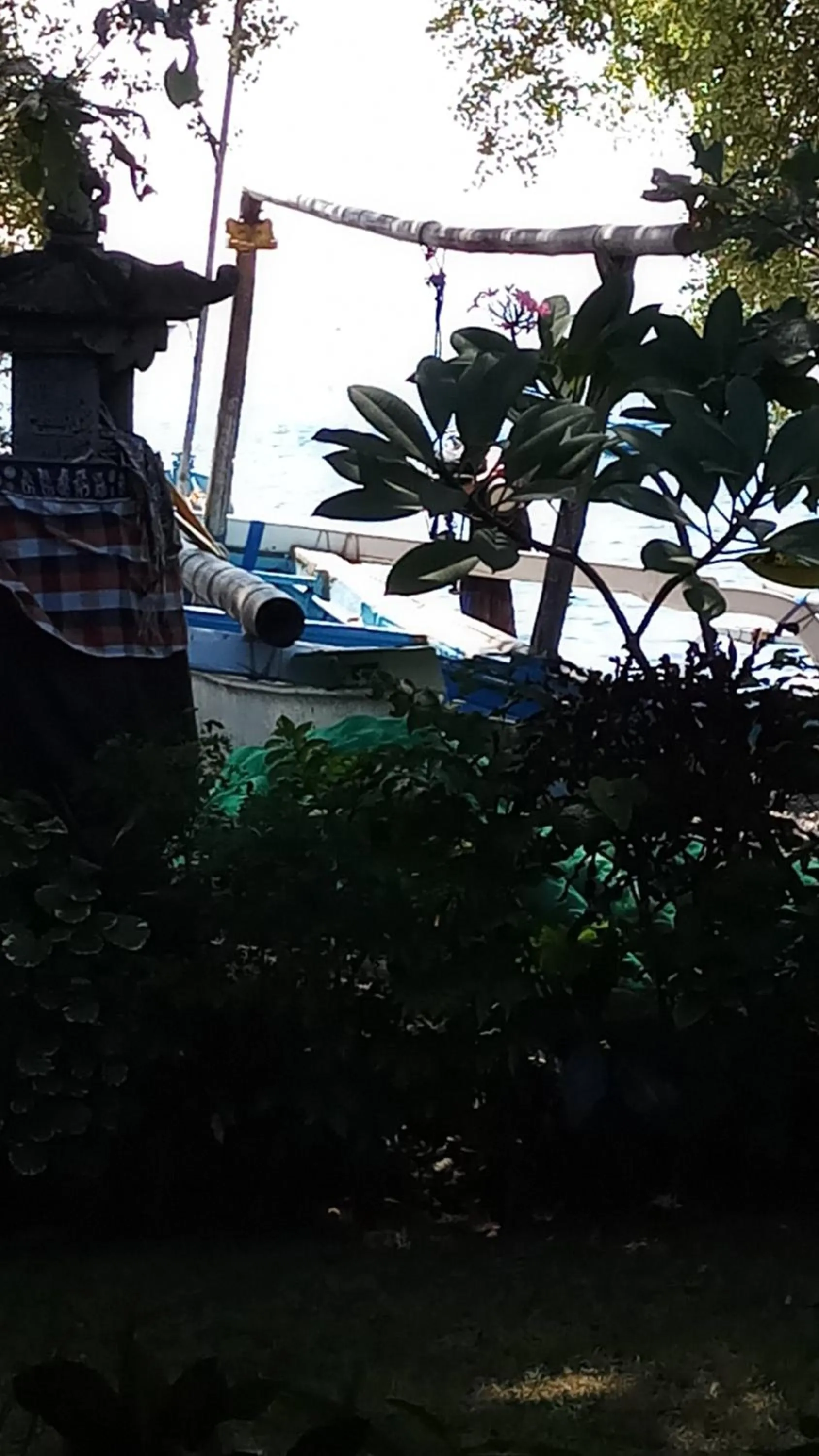 Sea view in Jemeluk Beach Bungalows