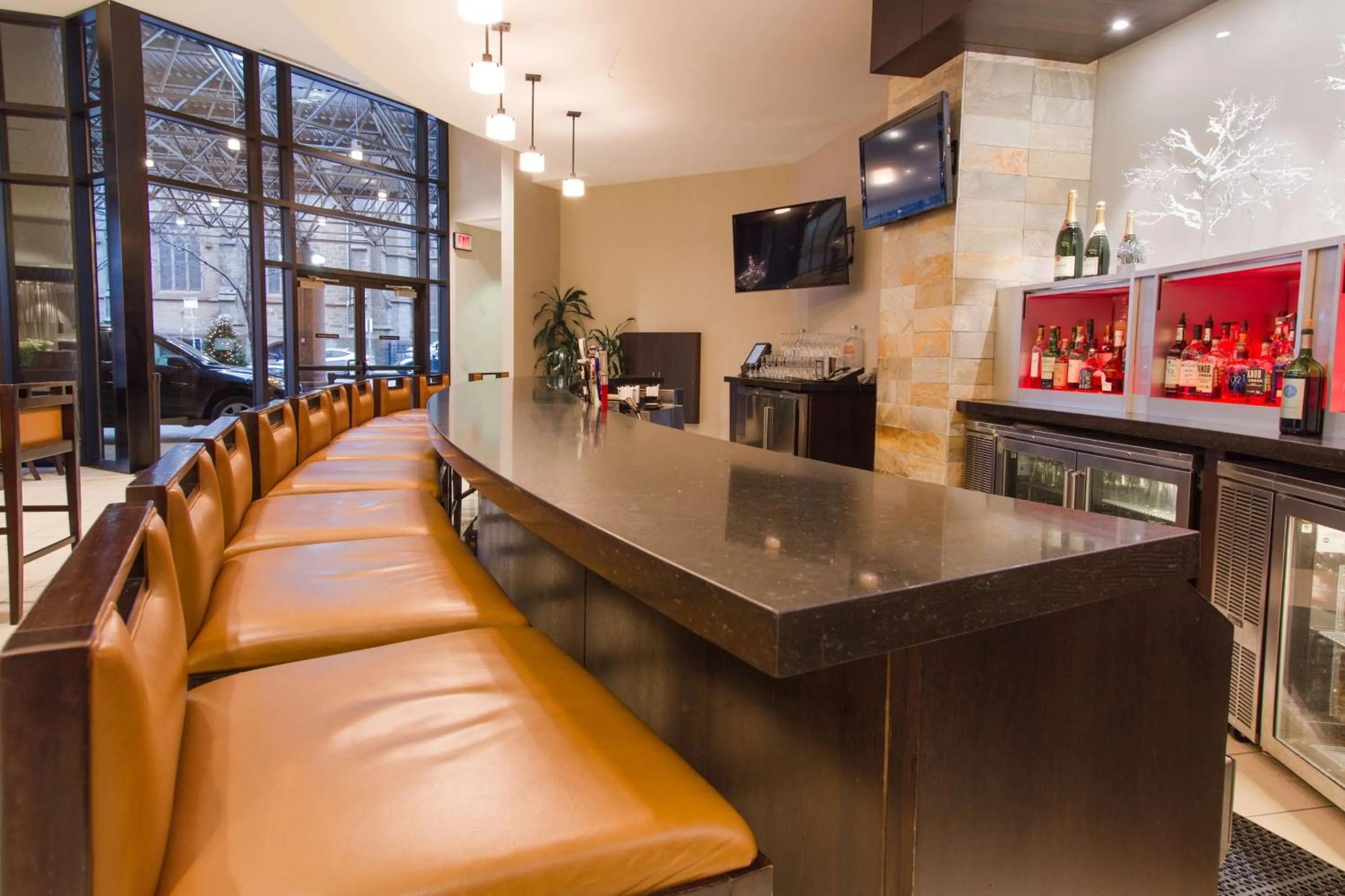 Lounge or bar in Hilton Albany