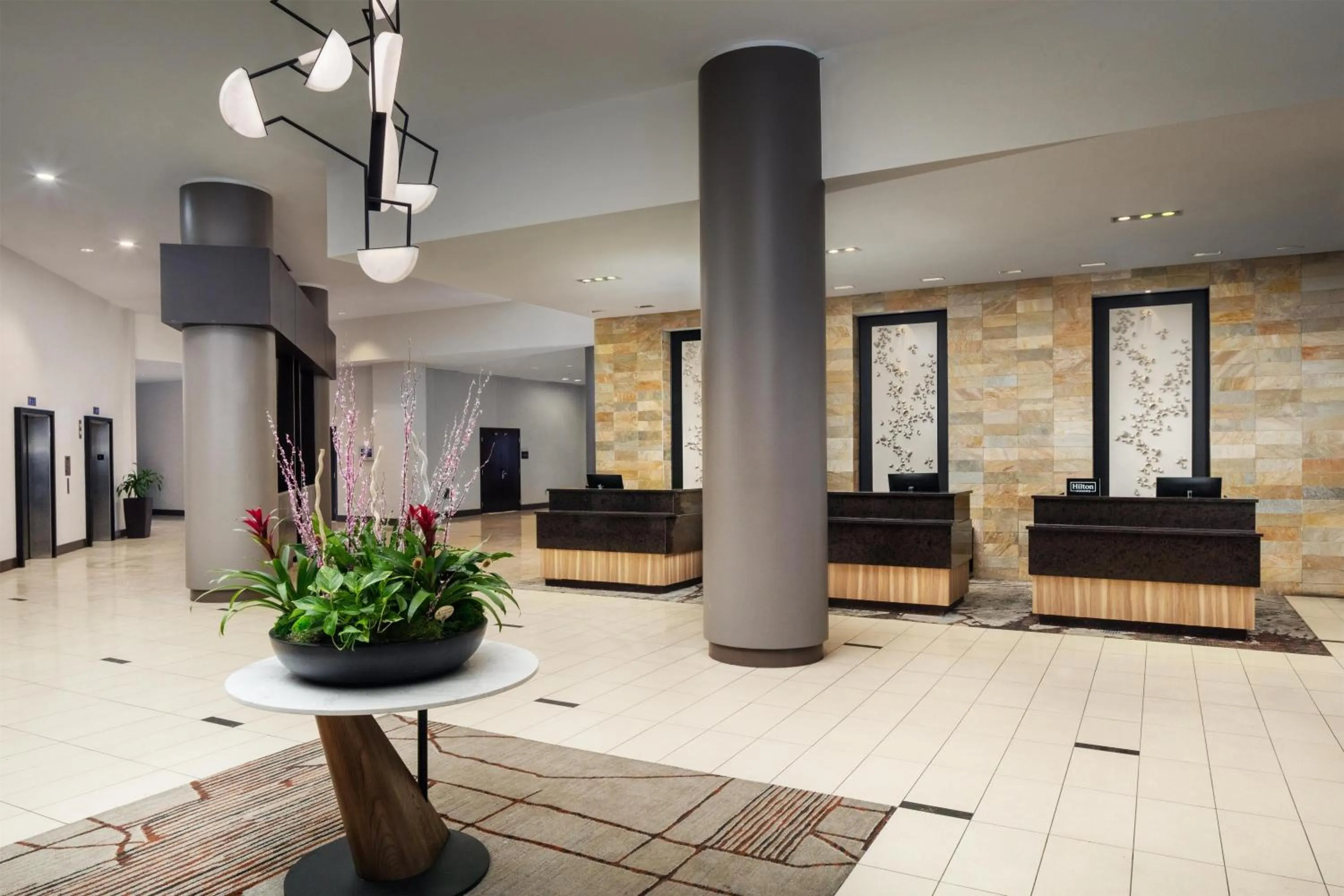 Lobby or reception in Hilton Albany
