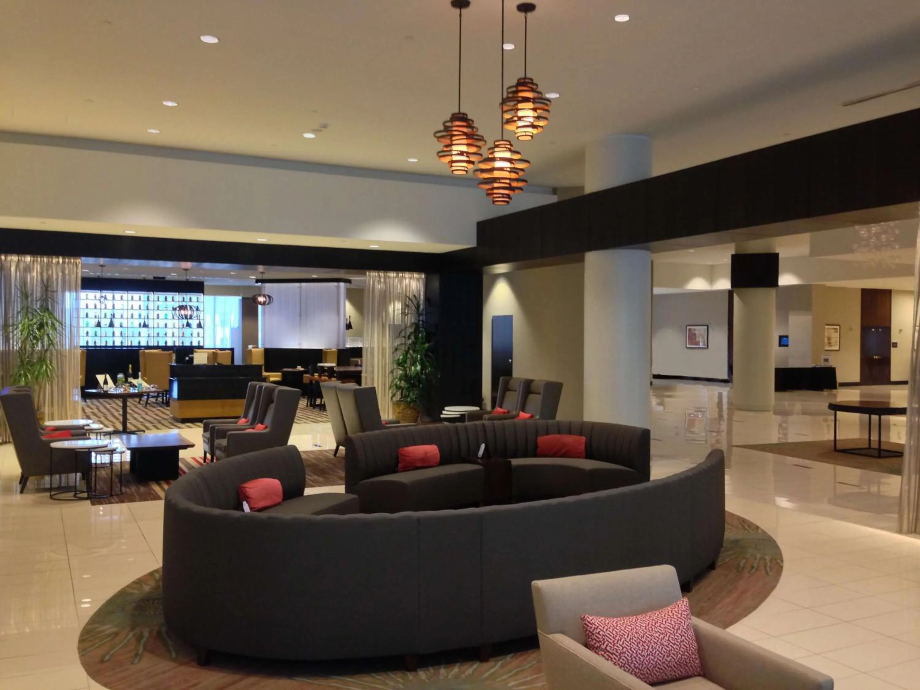 Lobby or reception in Hilton Albany