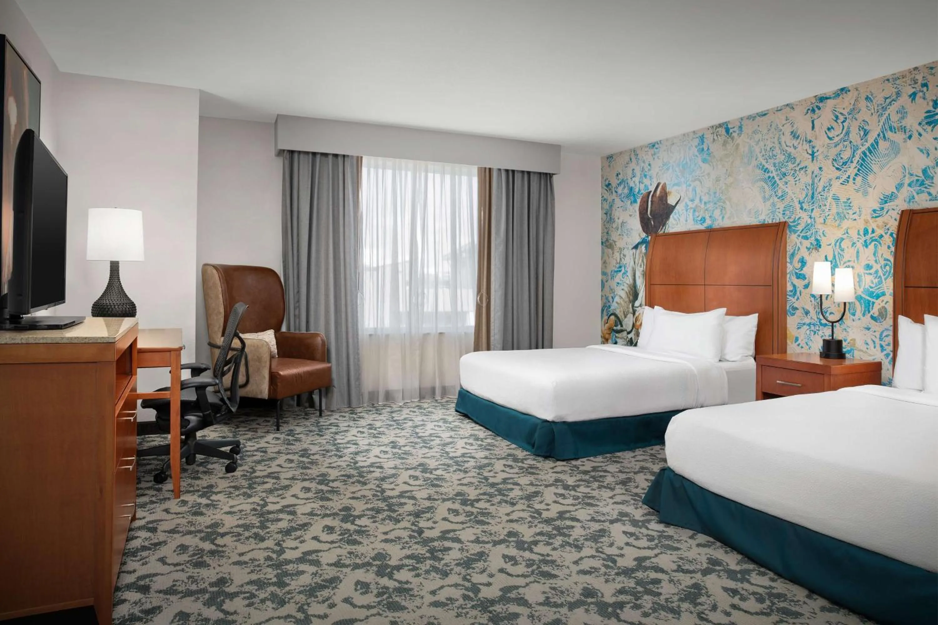 Photo of the whole room, Bed in Hilton Garden Inn Fort Worth Medical Center