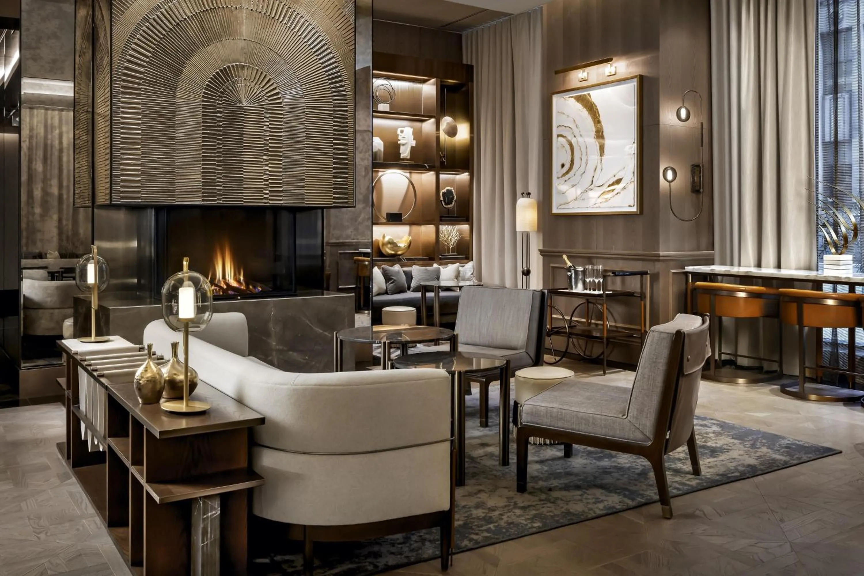 Lounge or bar in The St. Regis Toronto