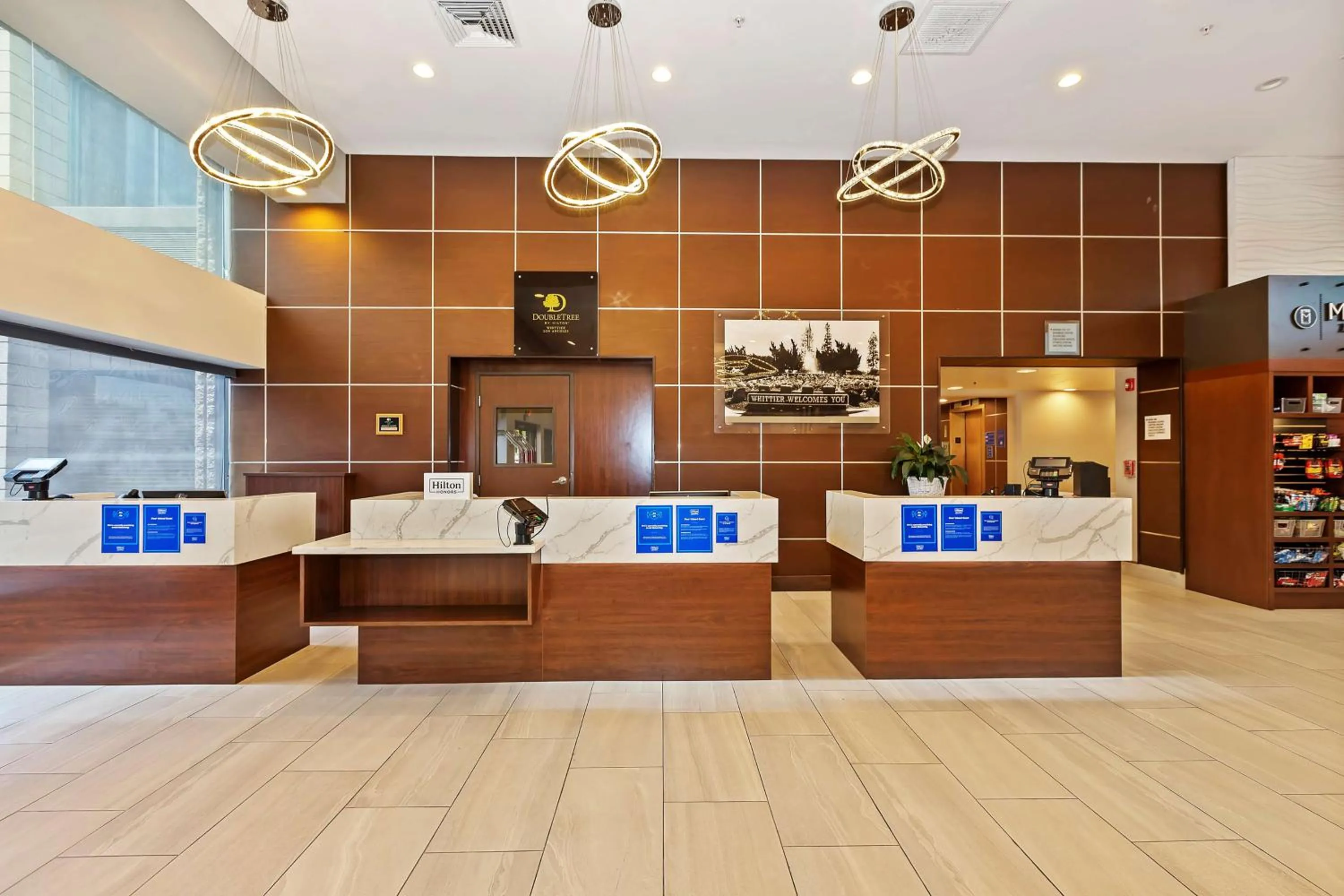 Lobby or reception in Doubletree by Hilton Whittier