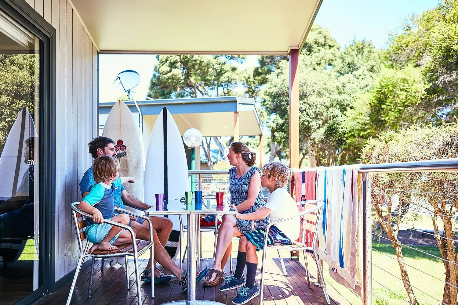Property building in Anglesea Family Caravan Park