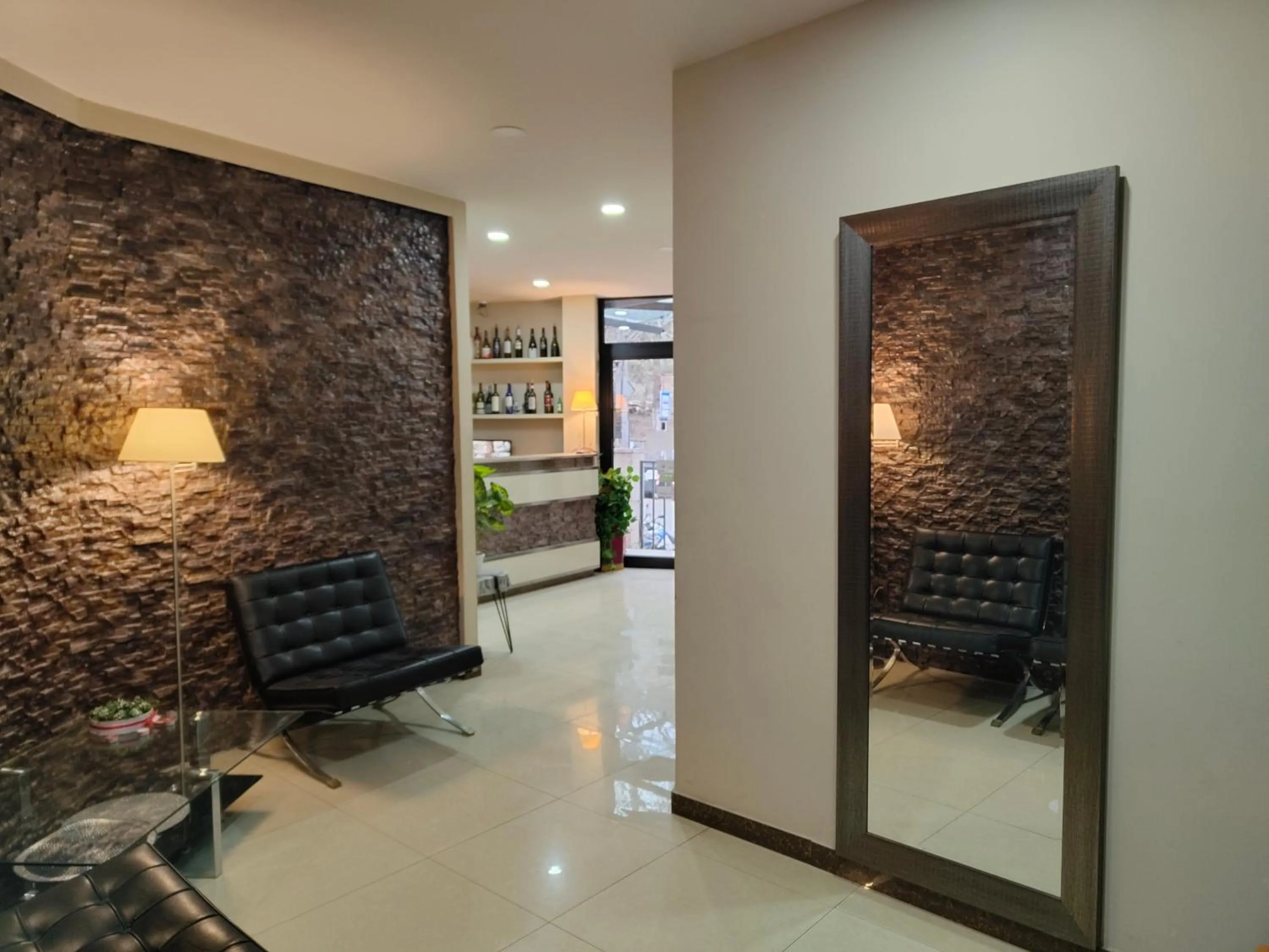 Seating area in Sani Apart Hotel