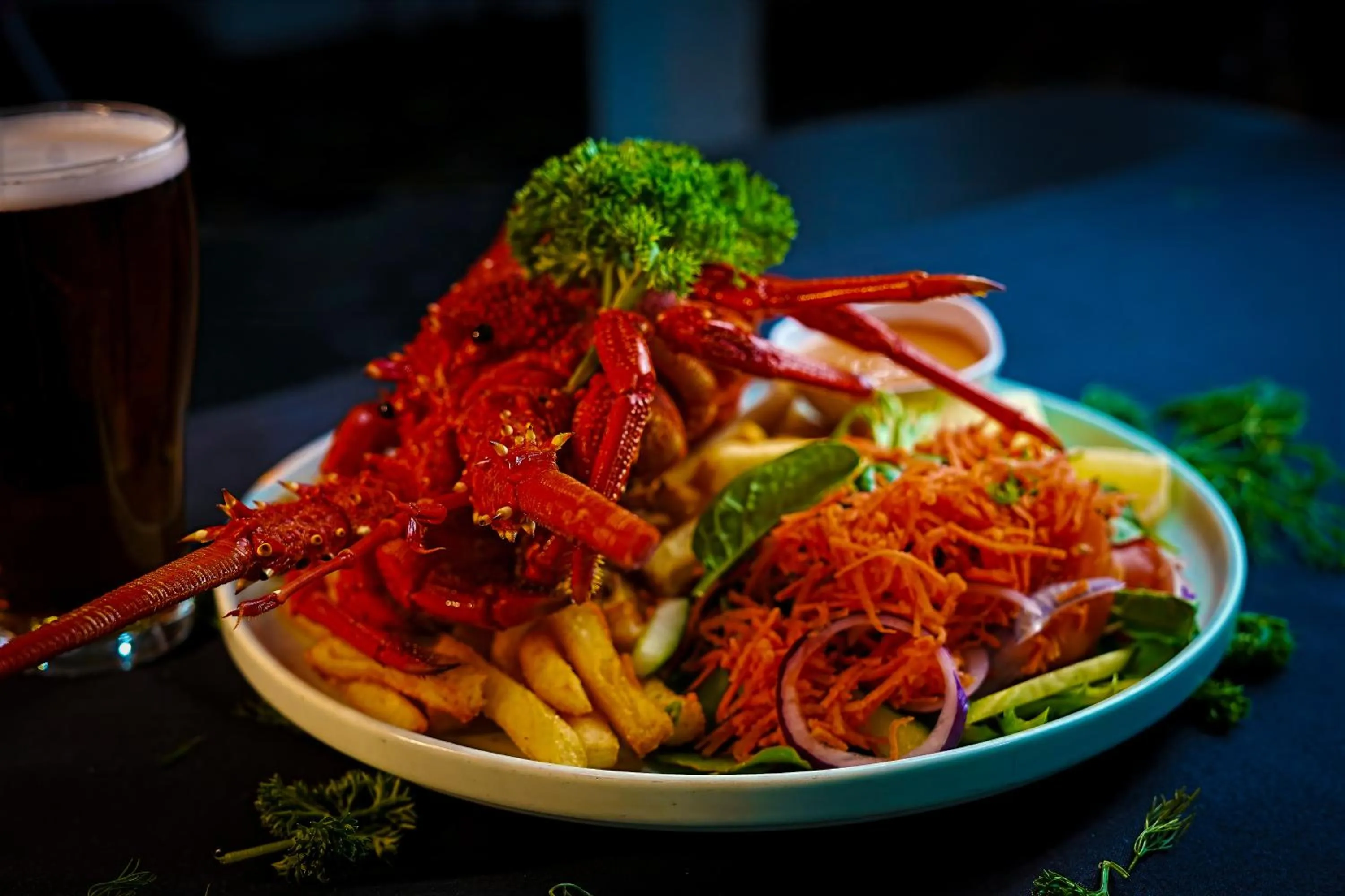 Food and drinks in Foreshore Hotel