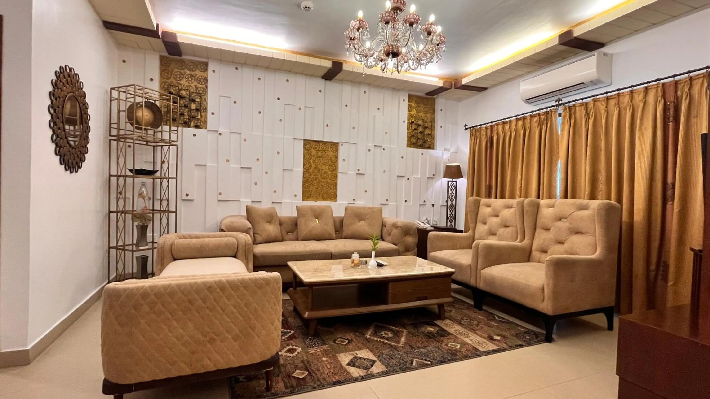 Living room in The New Marrion