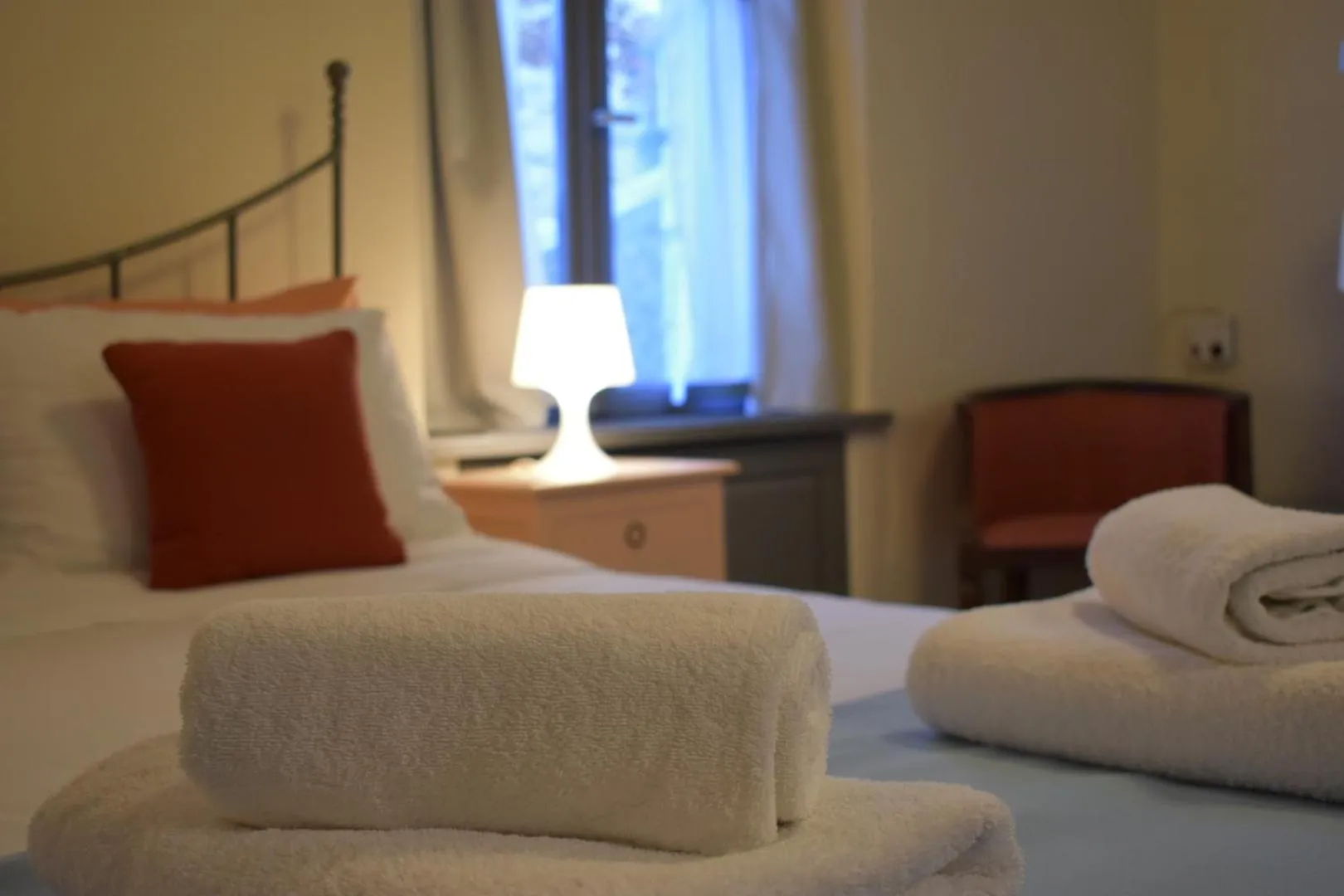 Bed in Kyriaki Guesthouse & Suites