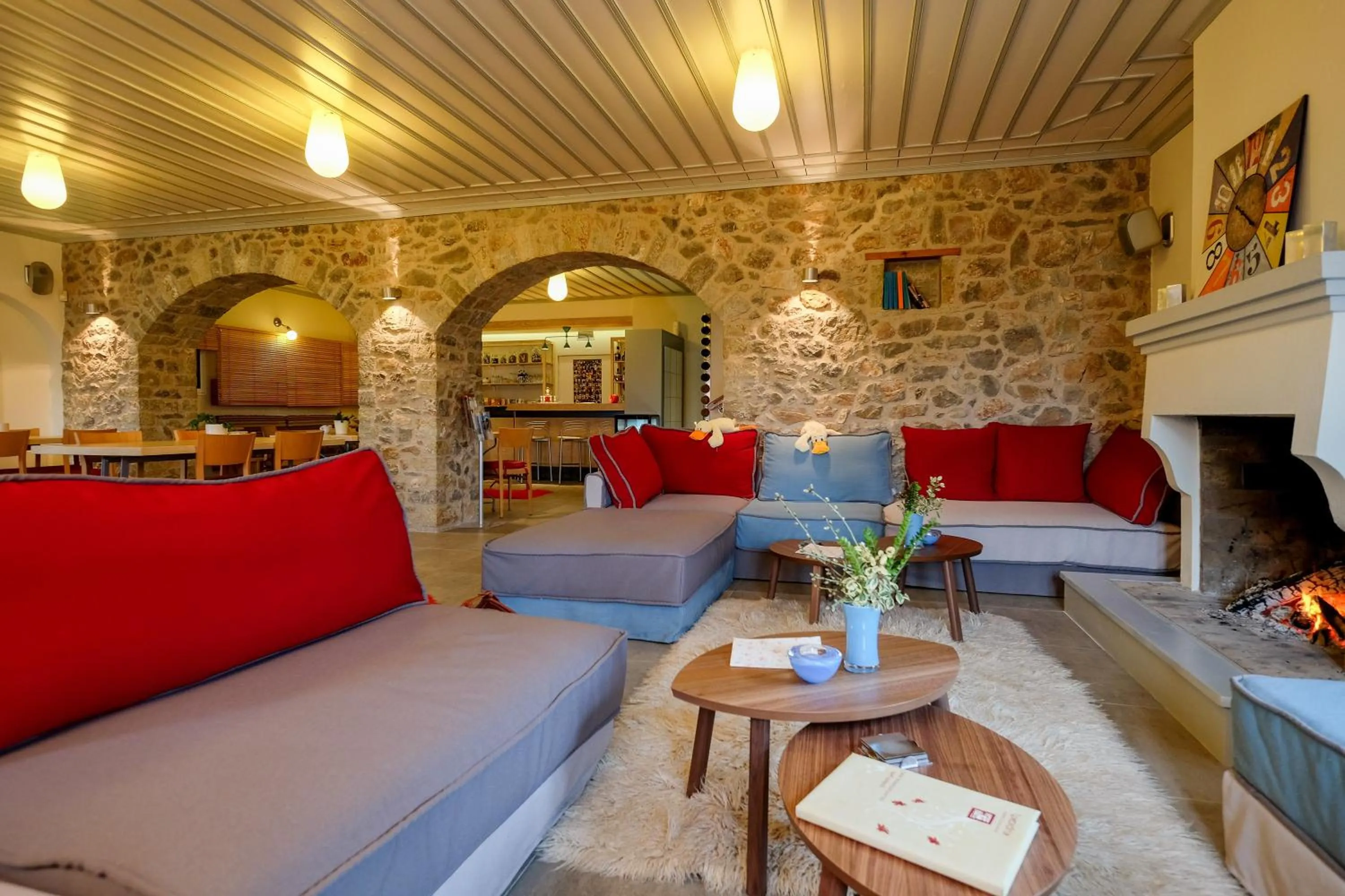 Lobby or reception in Kyriaki Guesthouse & Suites