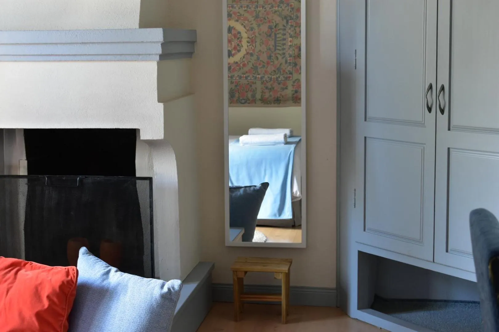 Bed in Kyriaki Guesthouse & Suites