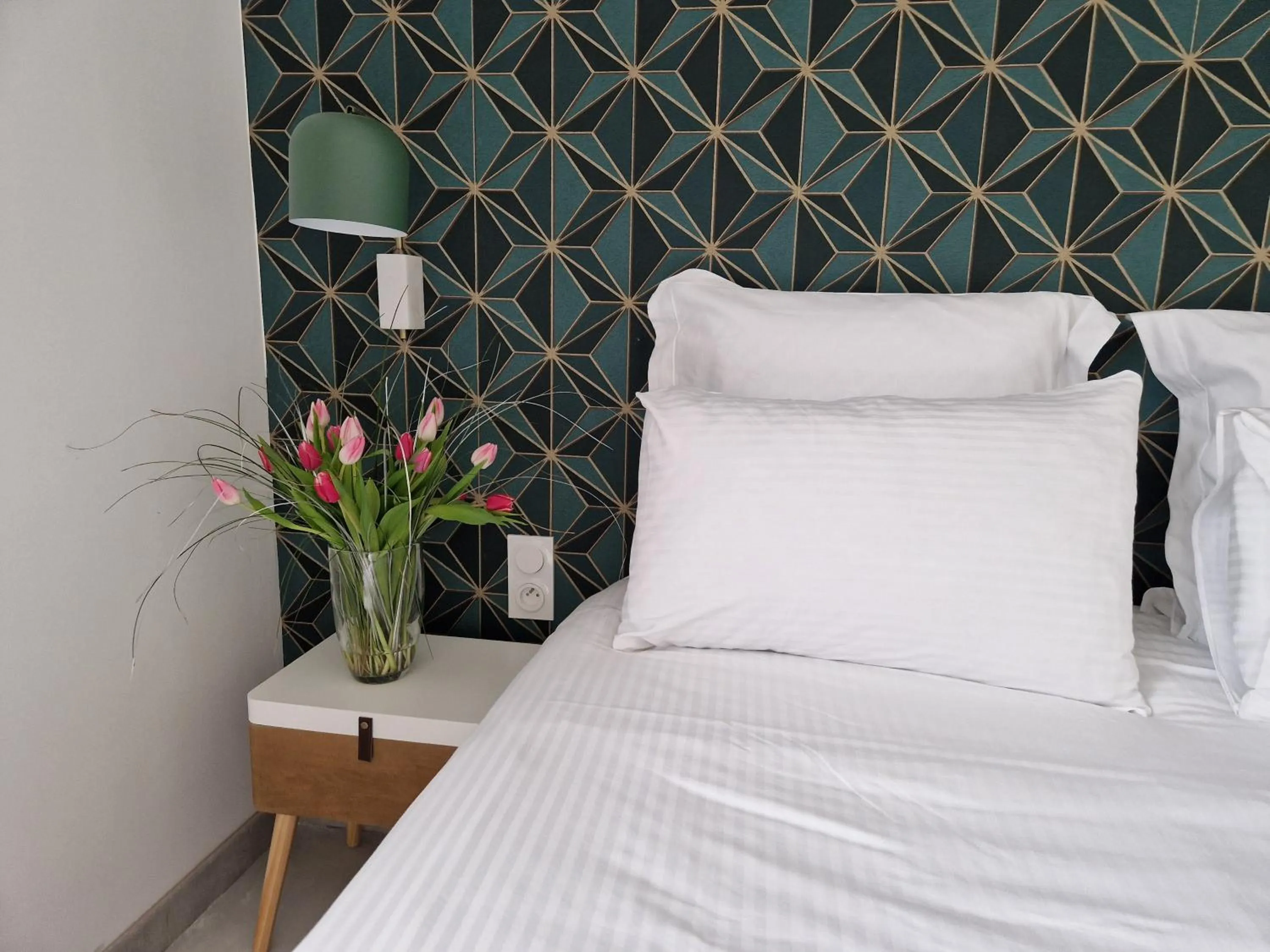 Bed in Chambre d'hôtes