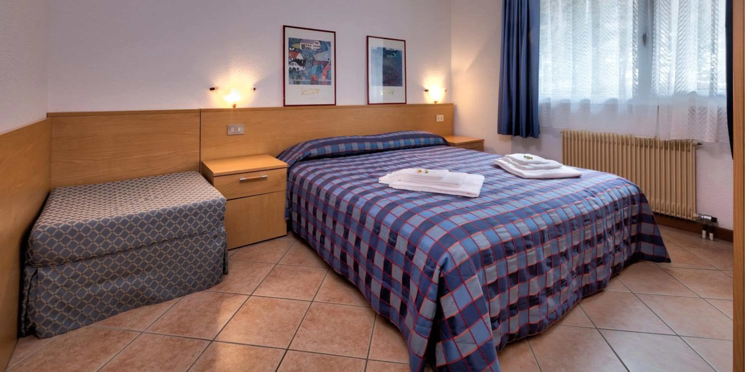 Bedroom, Bed in Residence Kristall