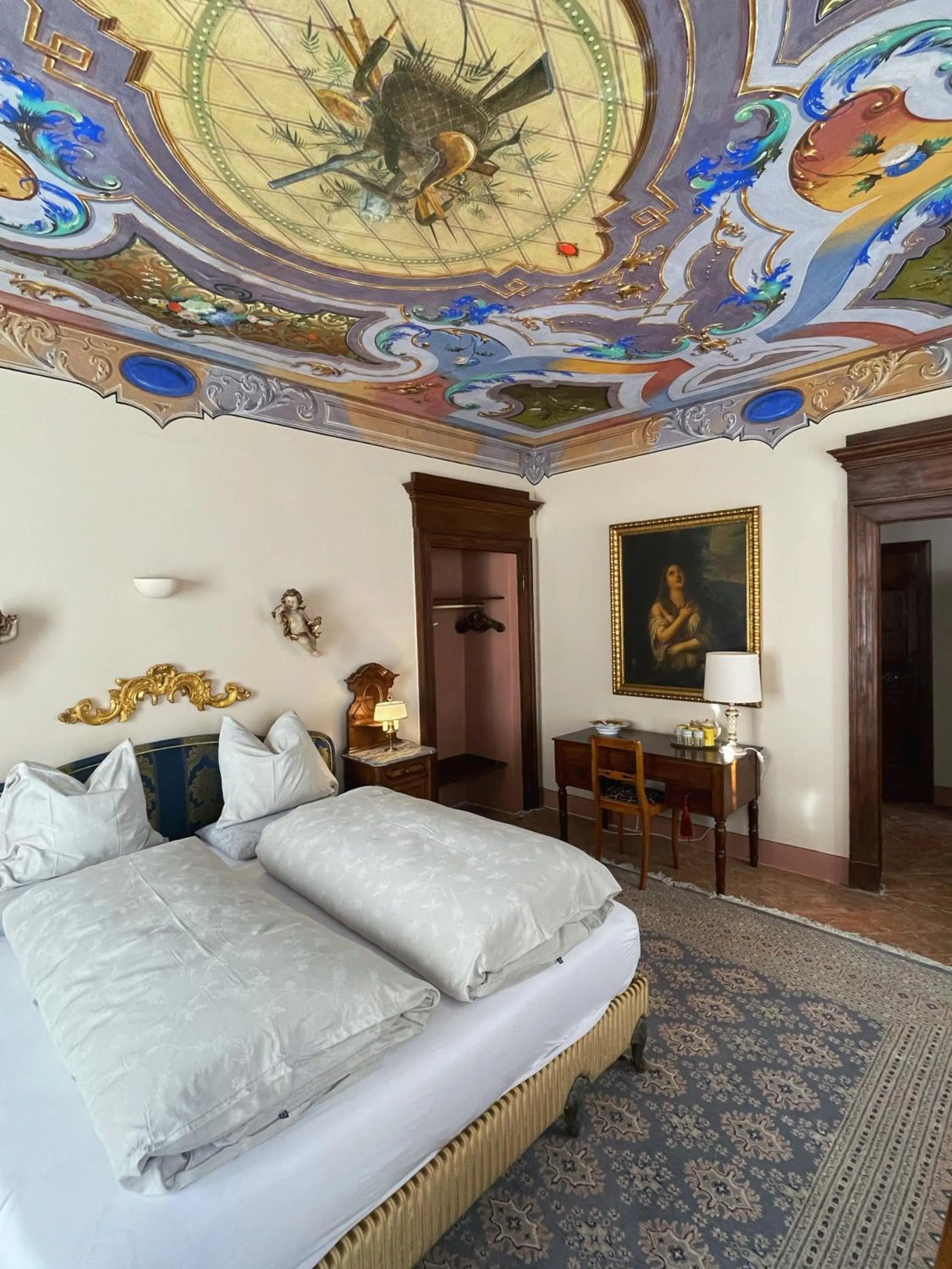 Bed in Grotto Flora B&B Chambres de charme