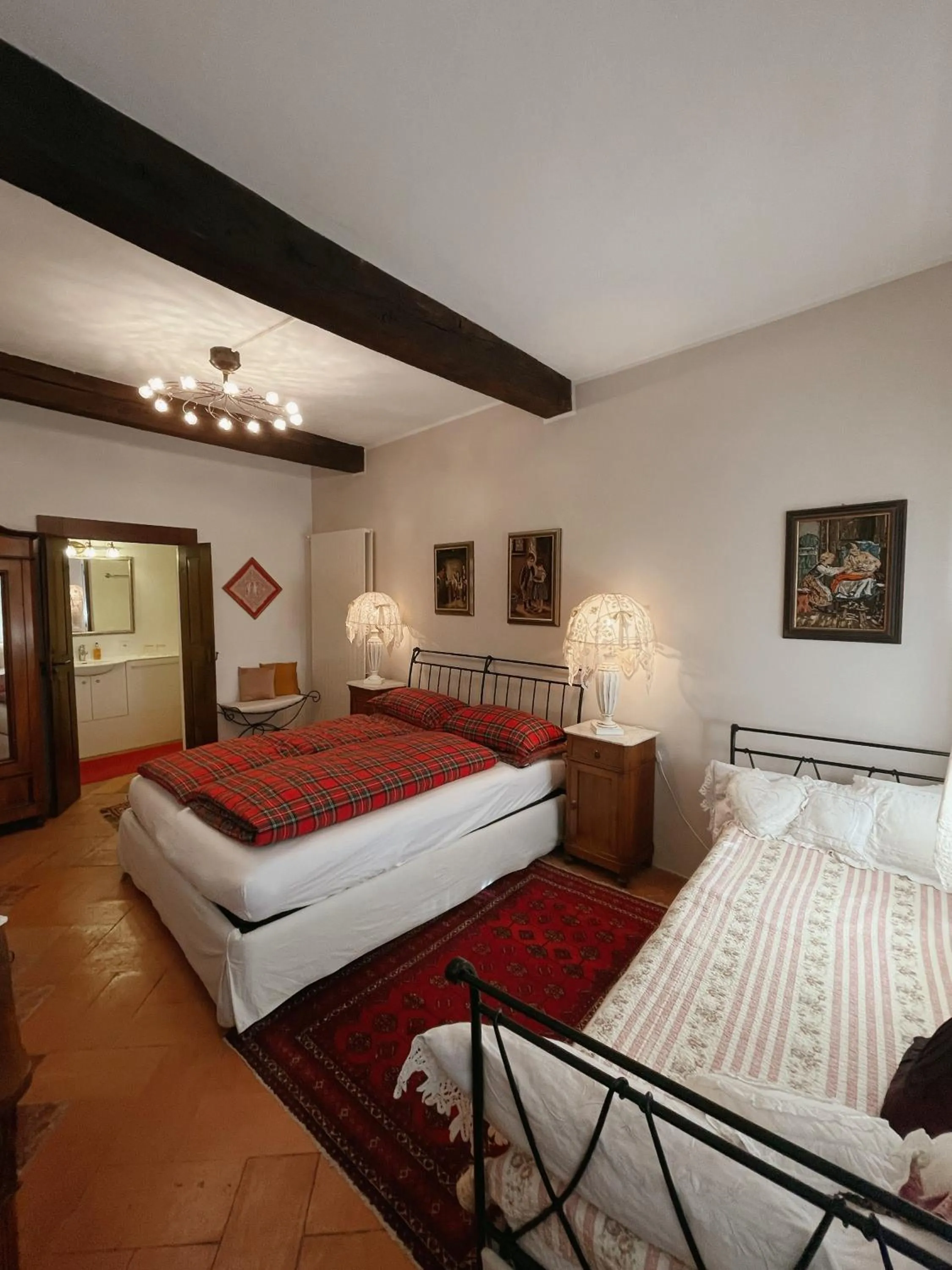 Bed in Grotto Flora B&B Chambres de charme