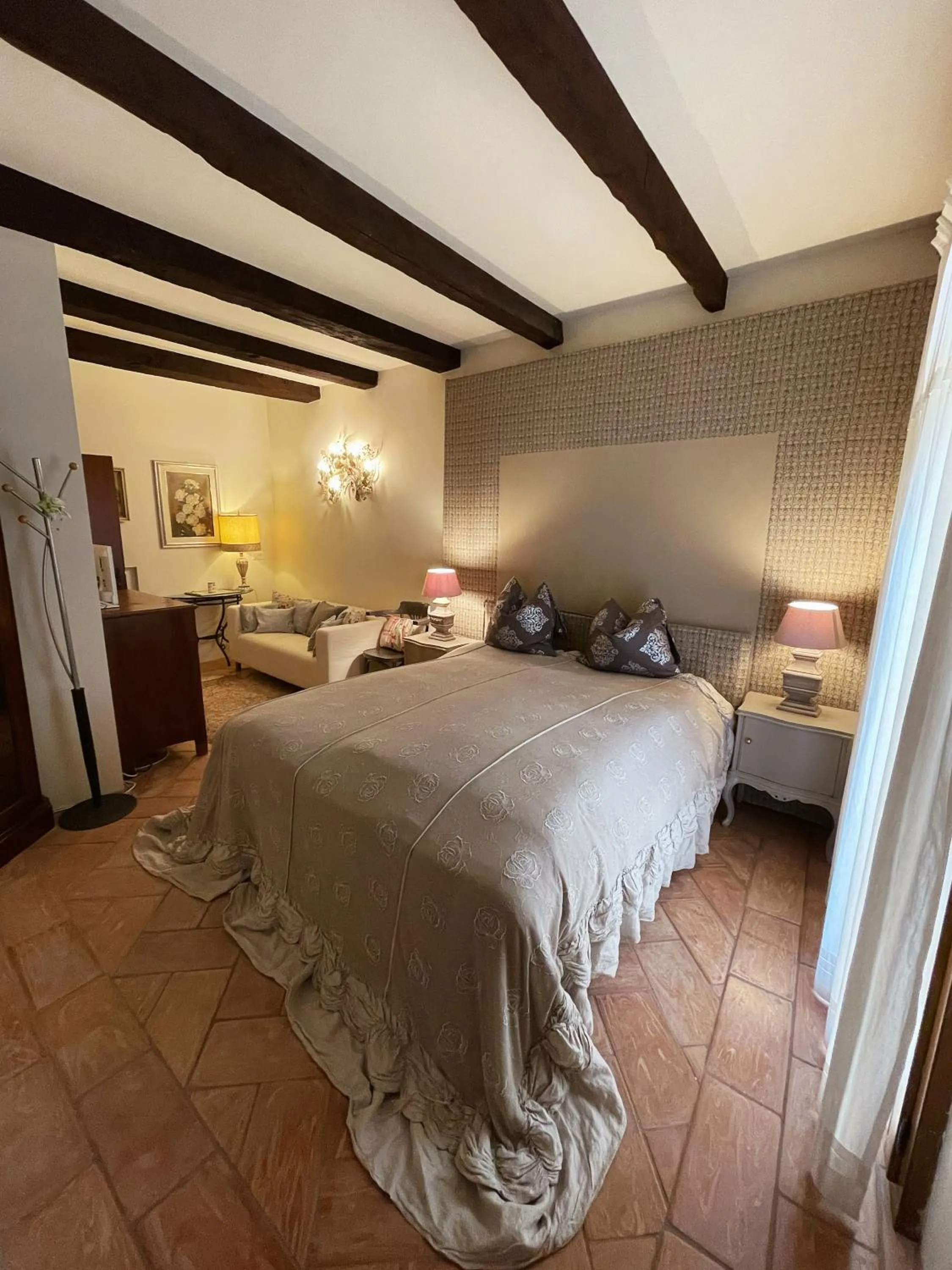 Bed in Grotto Flora B&B Chambres de charme