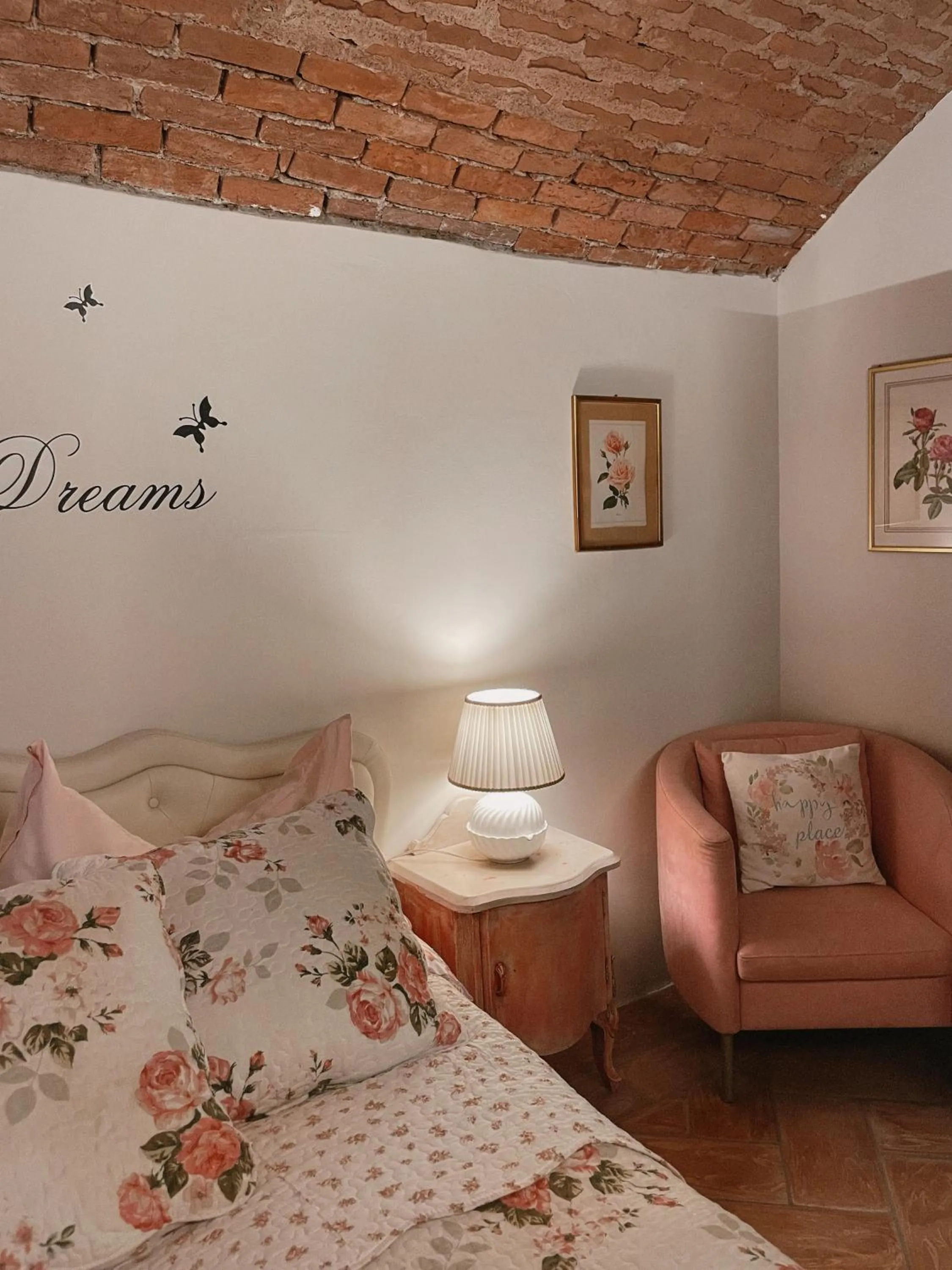 Bed in Grotto Flora B&B Chambres de charme