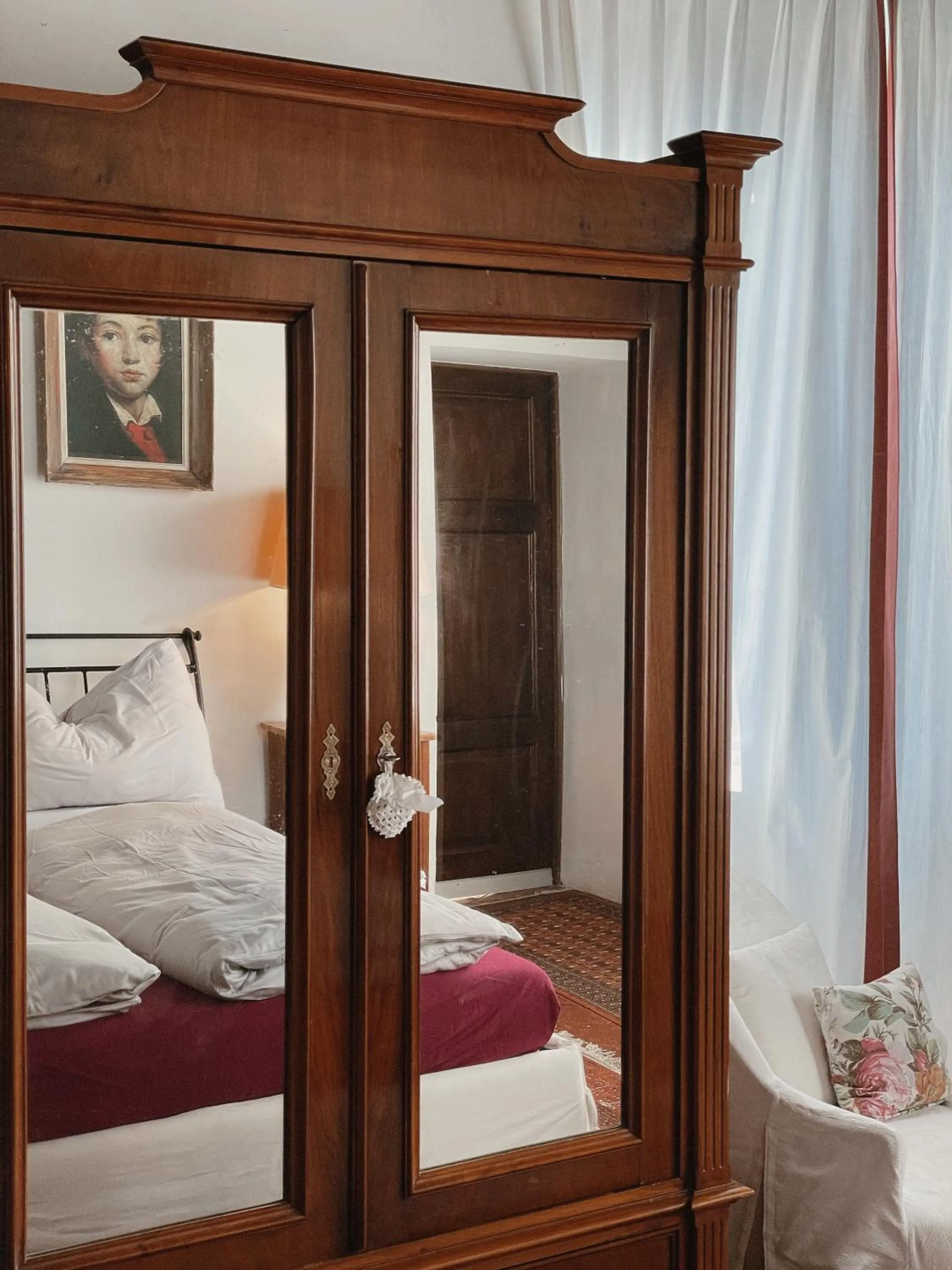 Bed in Grotto Flora B&B Chambres de charme