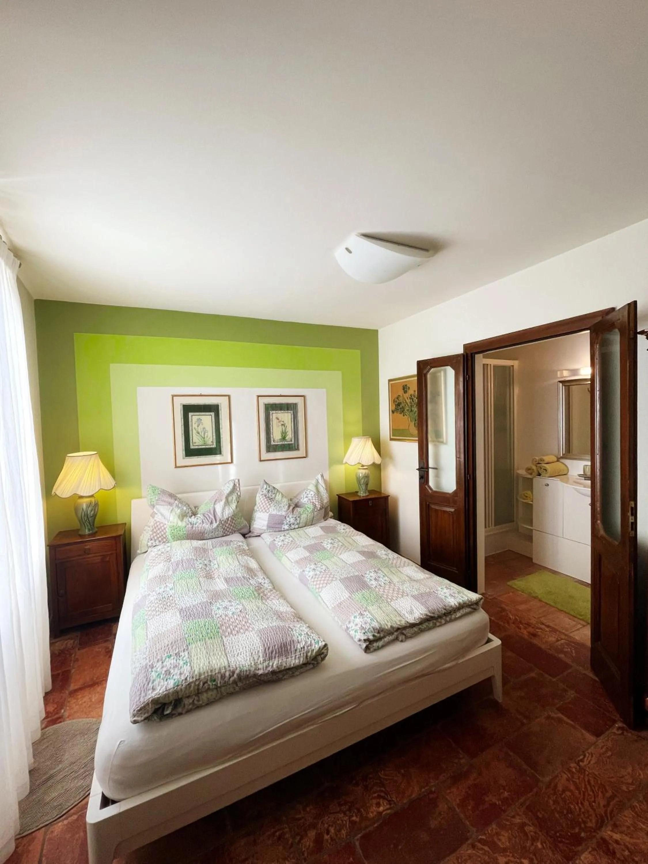 Bed in Grotto Flora B&B Chambres de charme