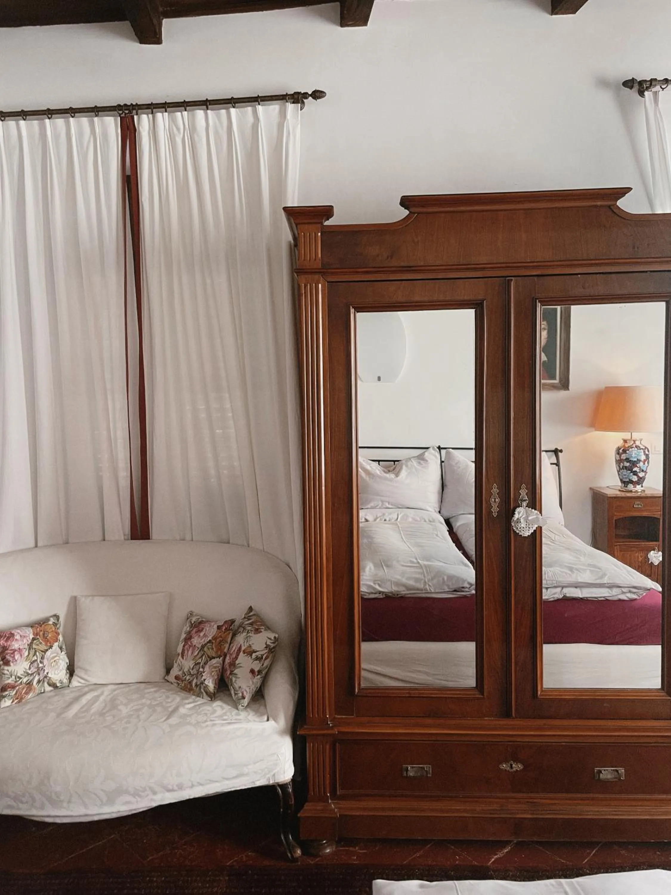 Bed in Grotto Flora B&B Chambres de charme