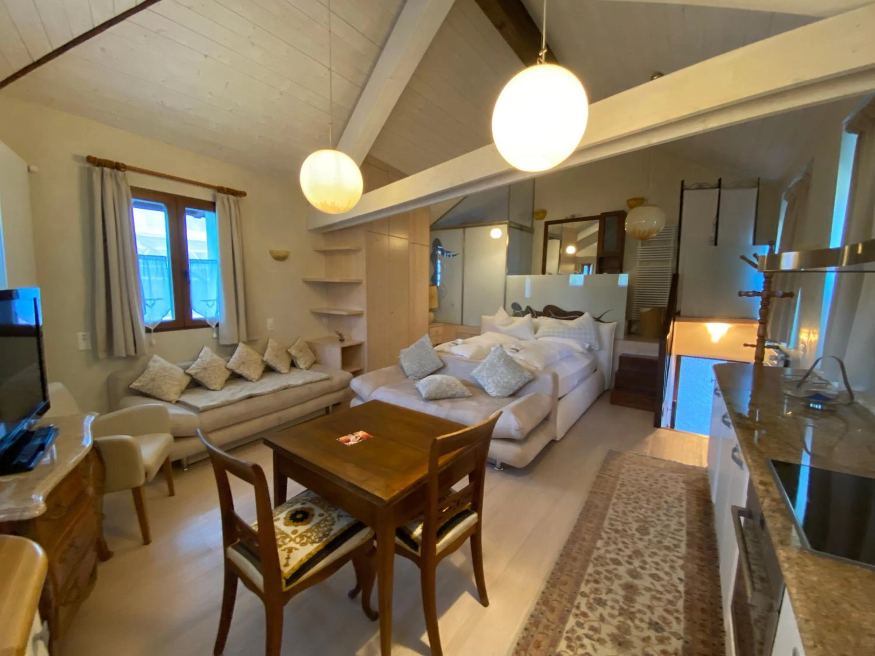 Bed in Grotto Flora B&B Chambres de charme