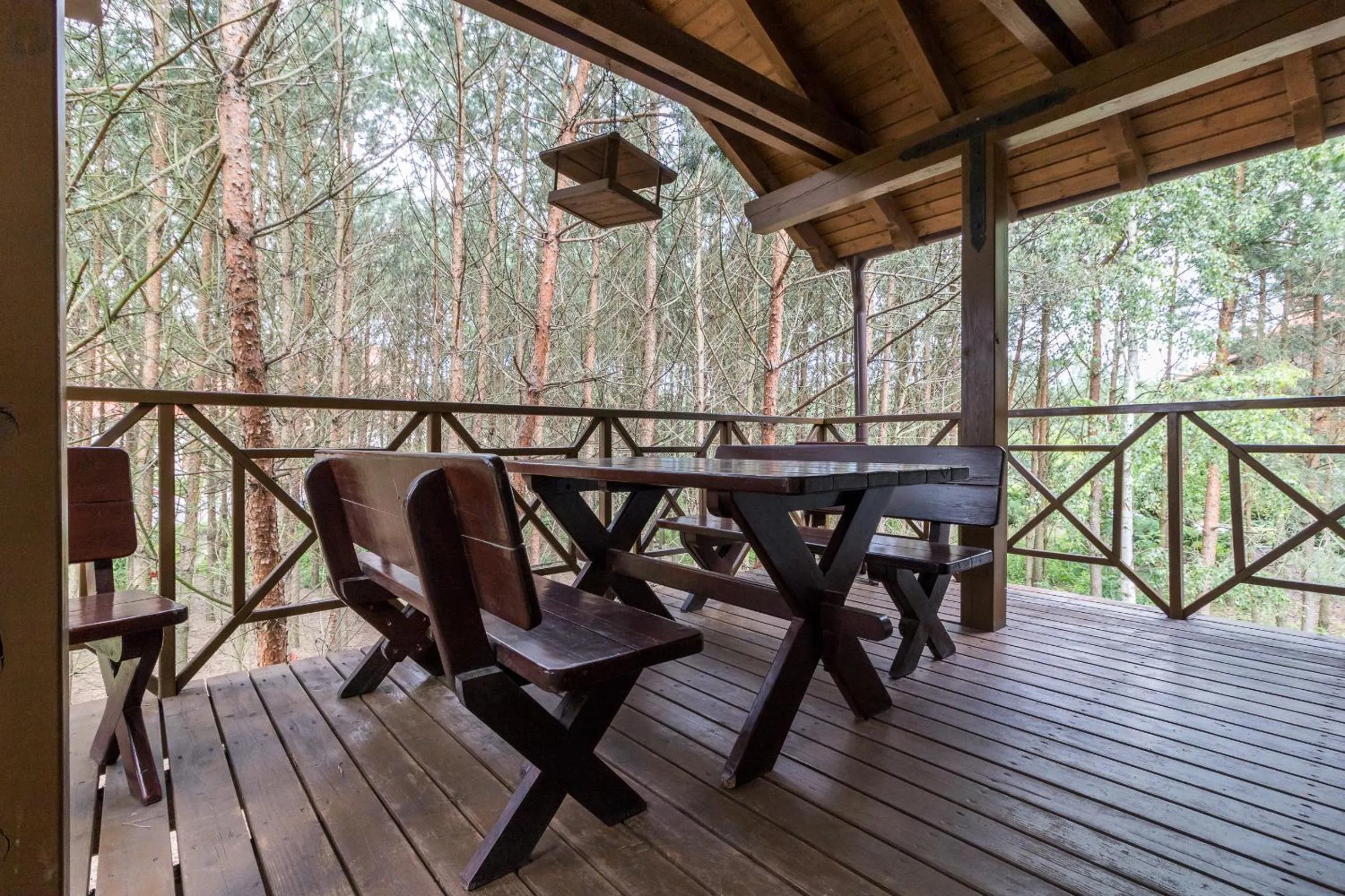 Balcony/Terrace in Hotel Osada Karbówko Wellness & SPA