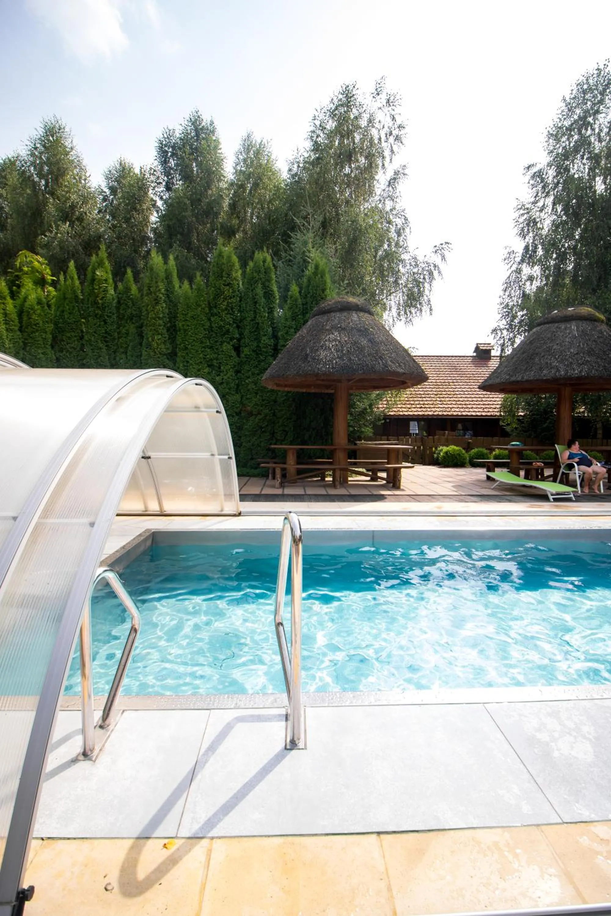 Swimming pool in Hotel Osada Karbówko Wellness & SPA