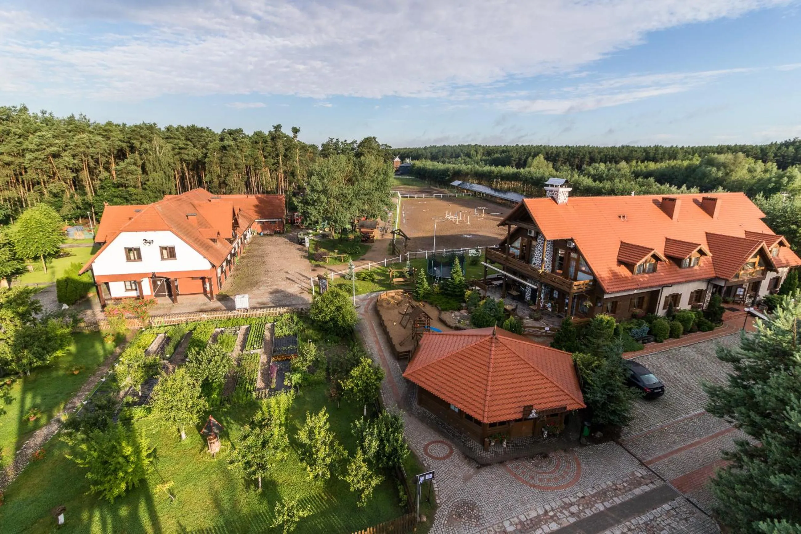 Bird's eye view in Hotel Osada Karbówko Wellness & SPA