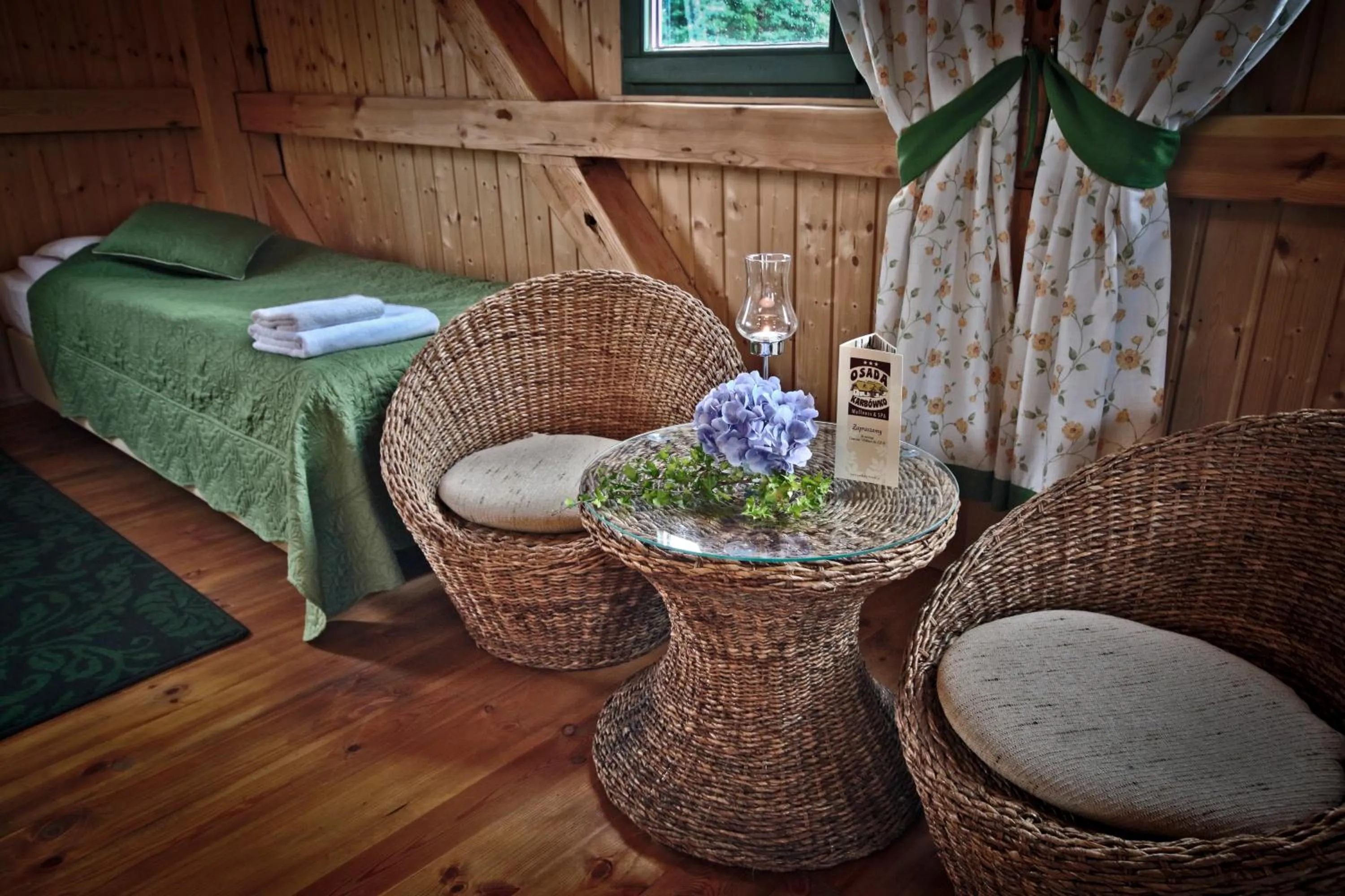 Bed in Hotel Osada Karbówko Wellness & SPA