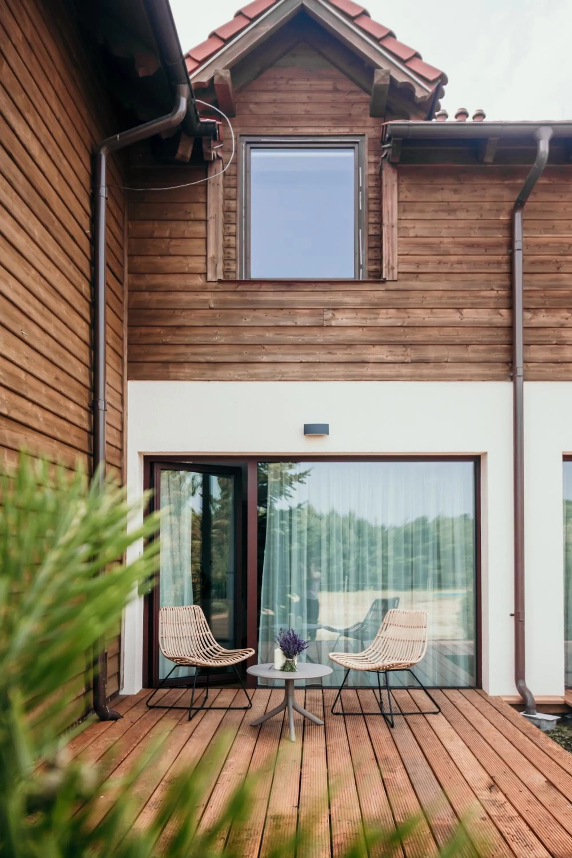 Balcony/Terrace in Hotel Osada Karbówko Wellness & SPA