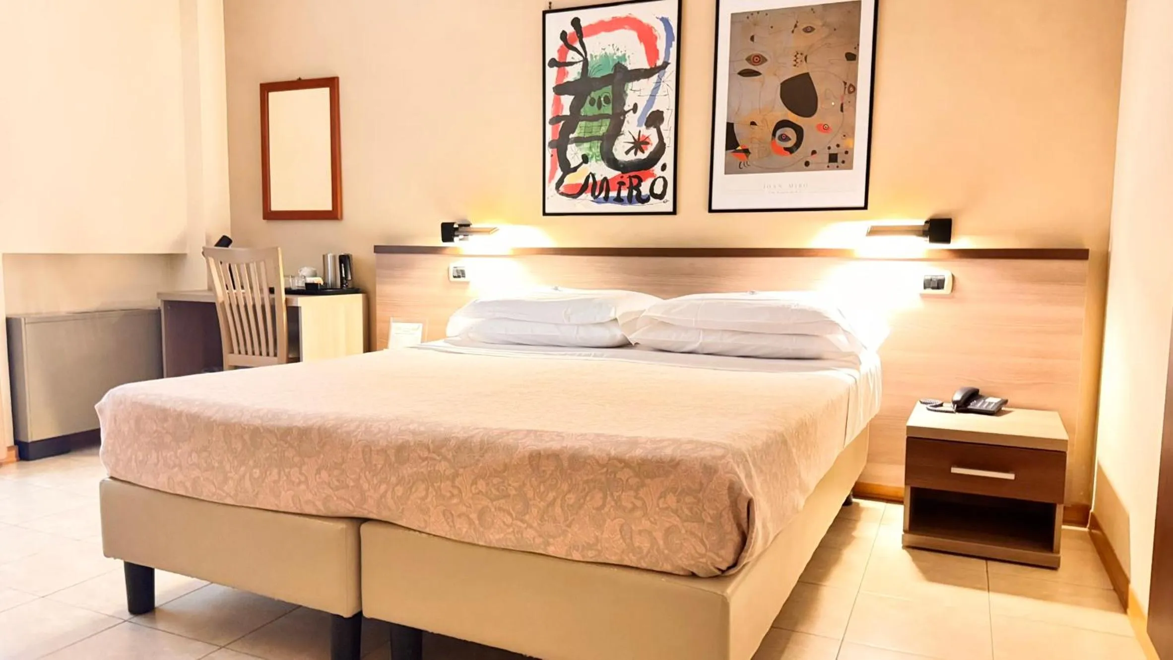 Bed in Hotel Armando' s