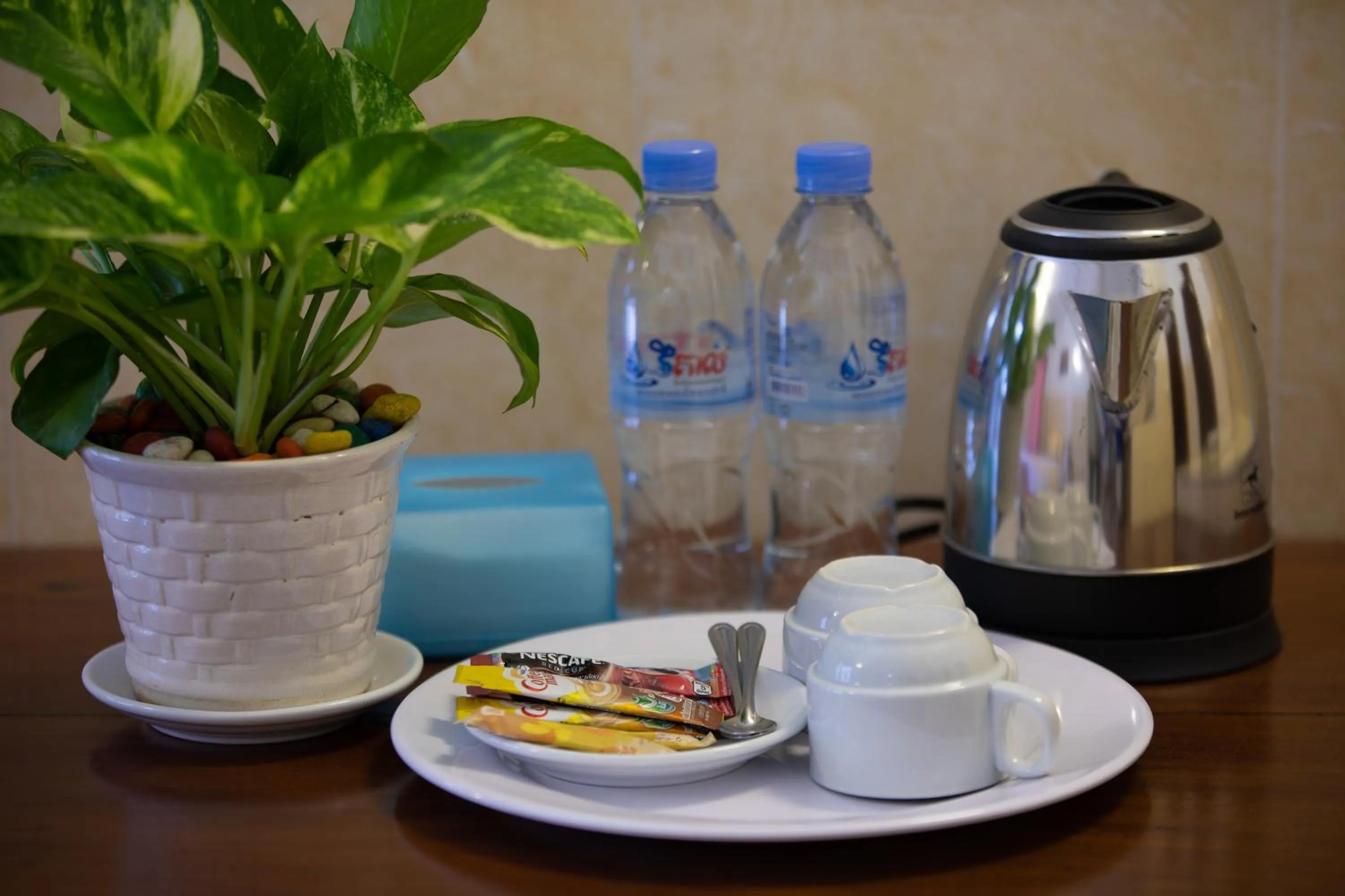 Coffee/tea facilities in Botoum Hostel
