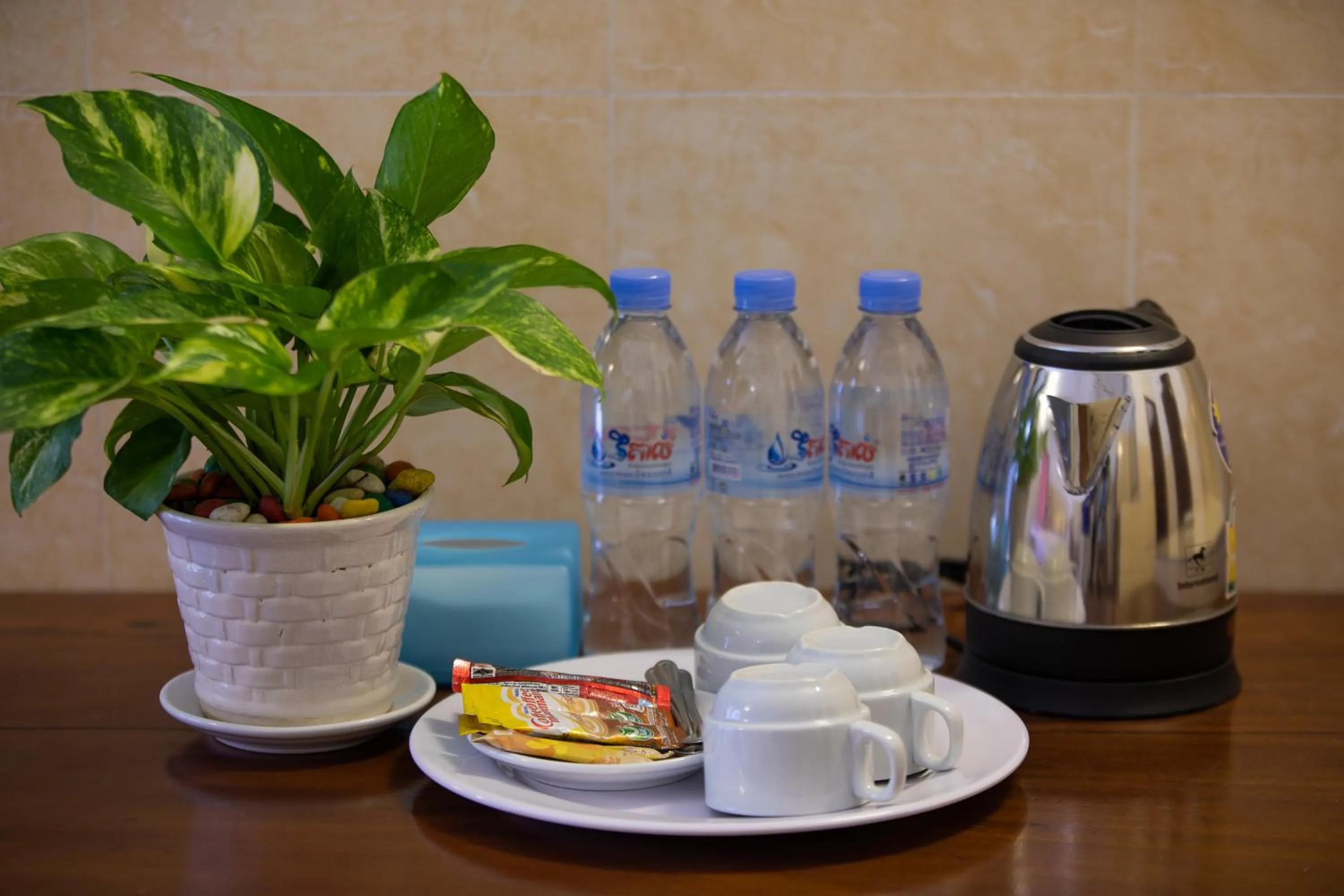 Coffee/tea facilities in Botoum Hostel