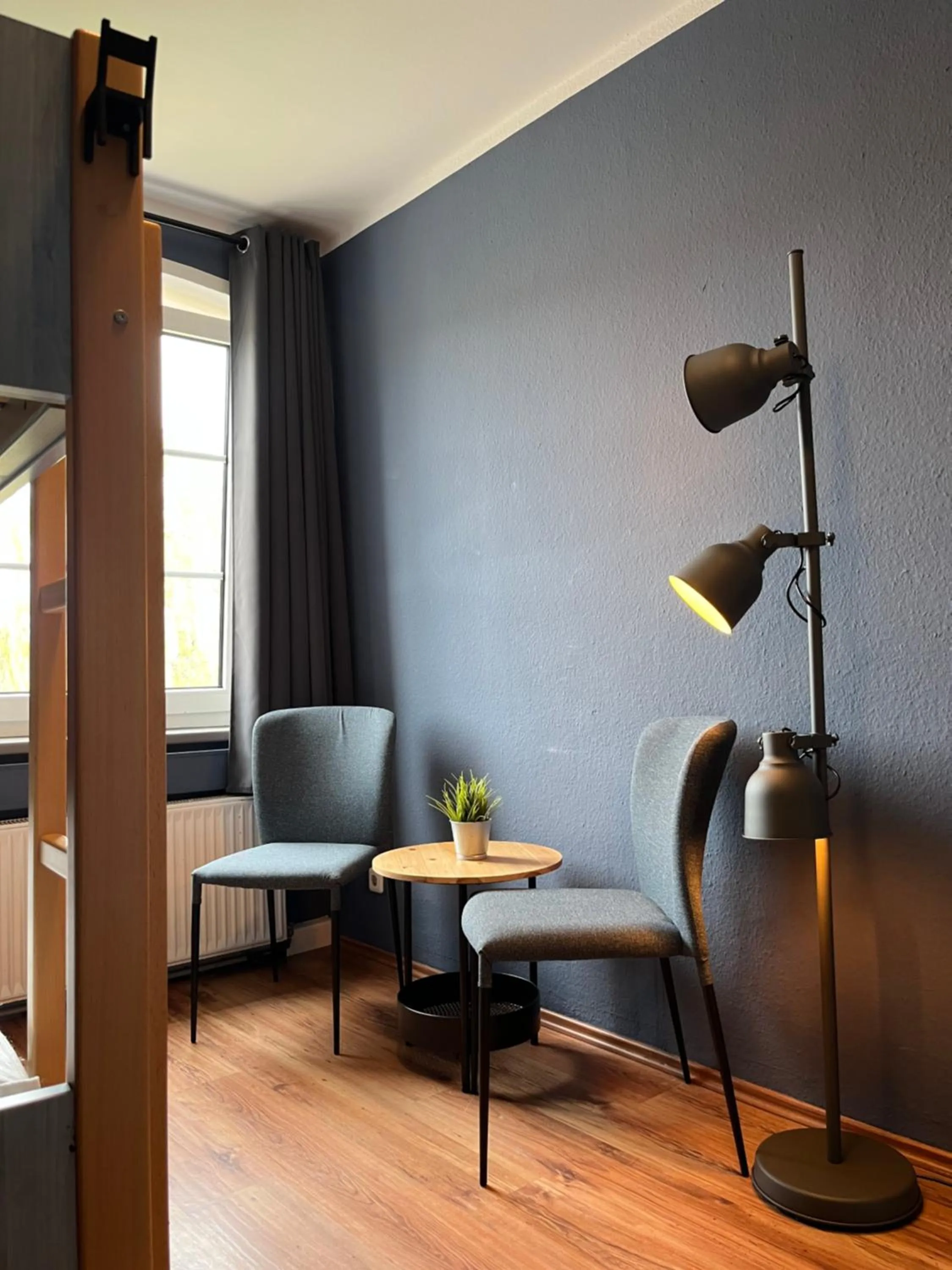 Seating area in Blue Doors Hostel KTV