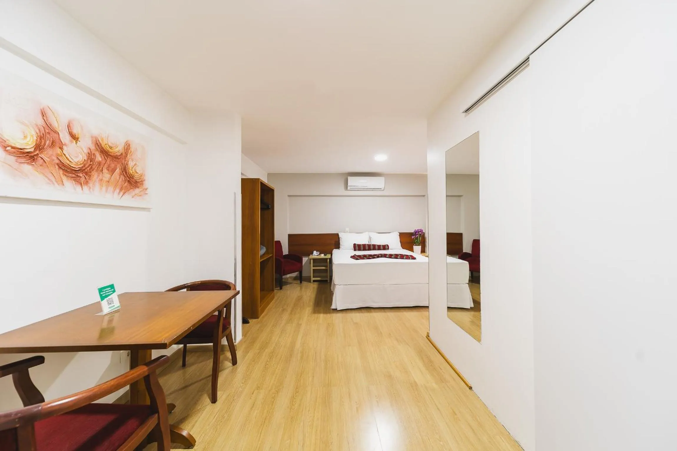 Bed in Hotel Nacional Inn Curitiba Estação Shopping