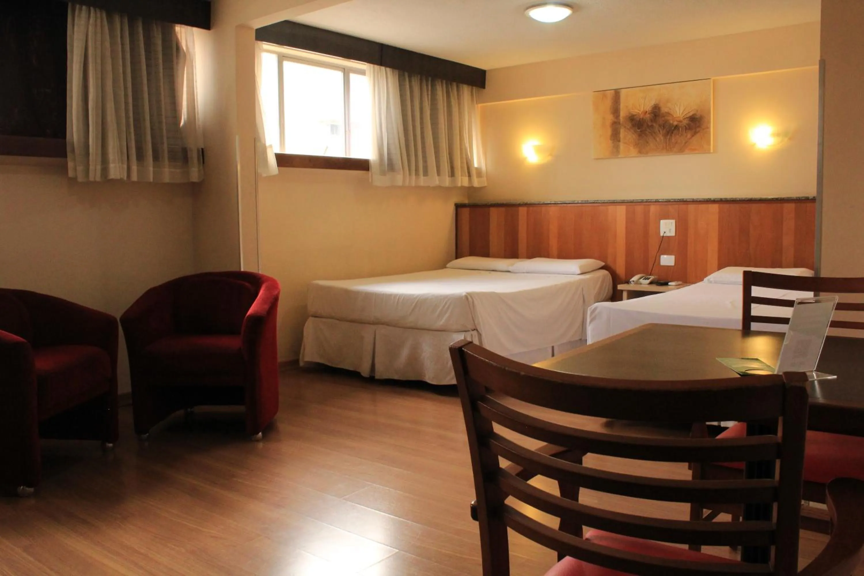 Bedroom, Bed in Hotel Nacional Inn Curitiba Estação Shopping