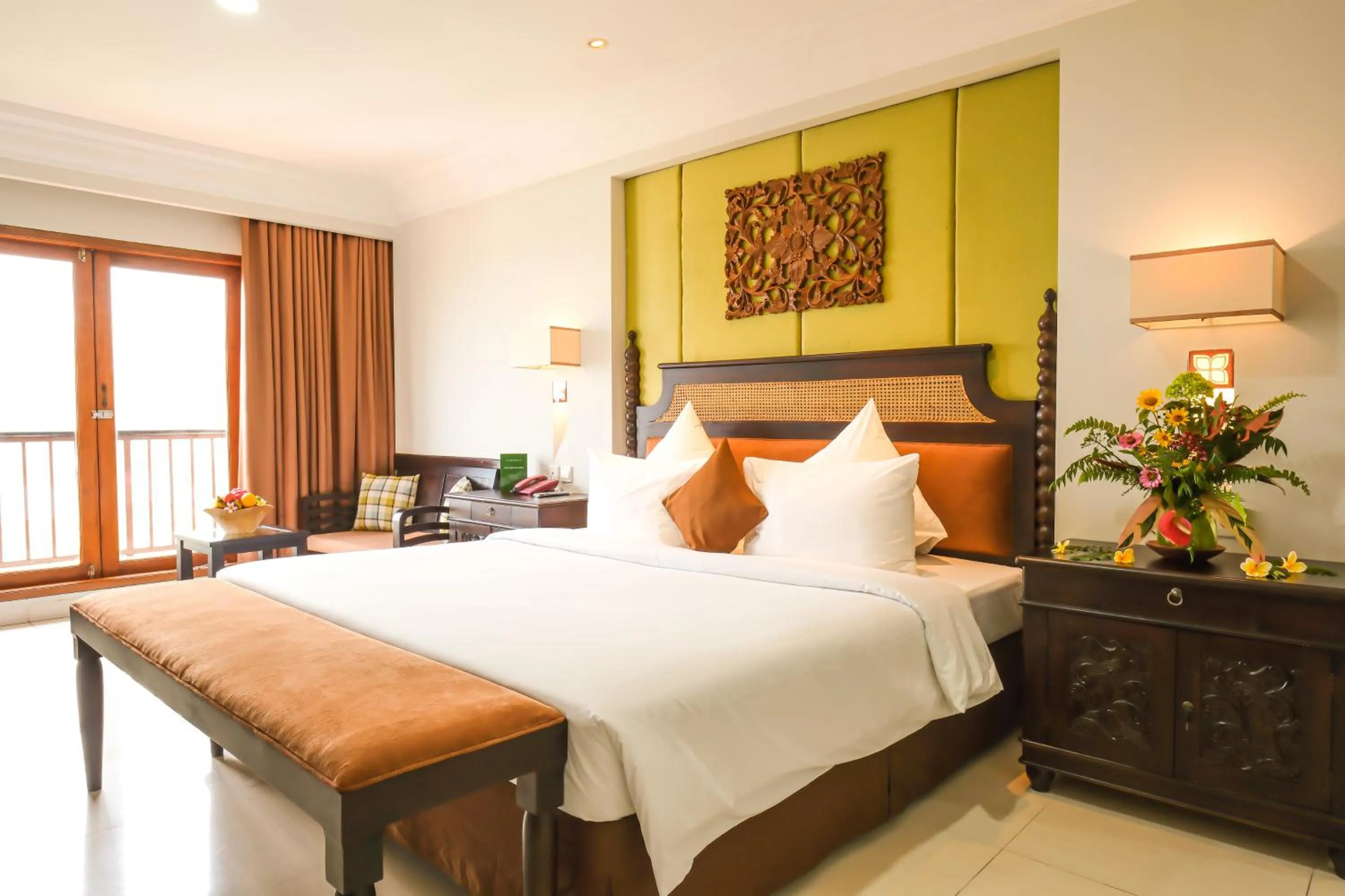 Bed in The Grand Hill Resort-Hotel