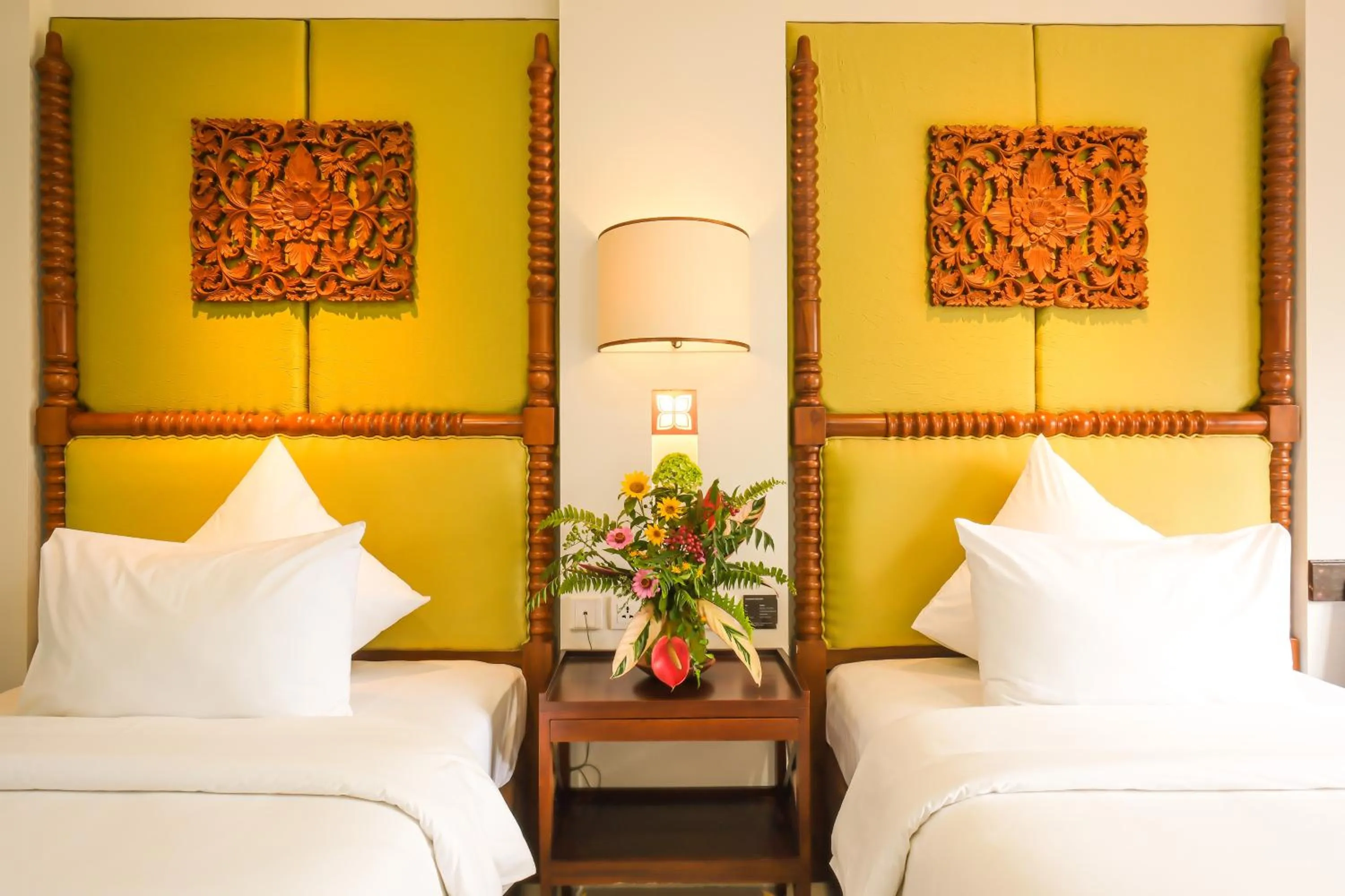 Bed in The Grand Hill Resort-Hotel