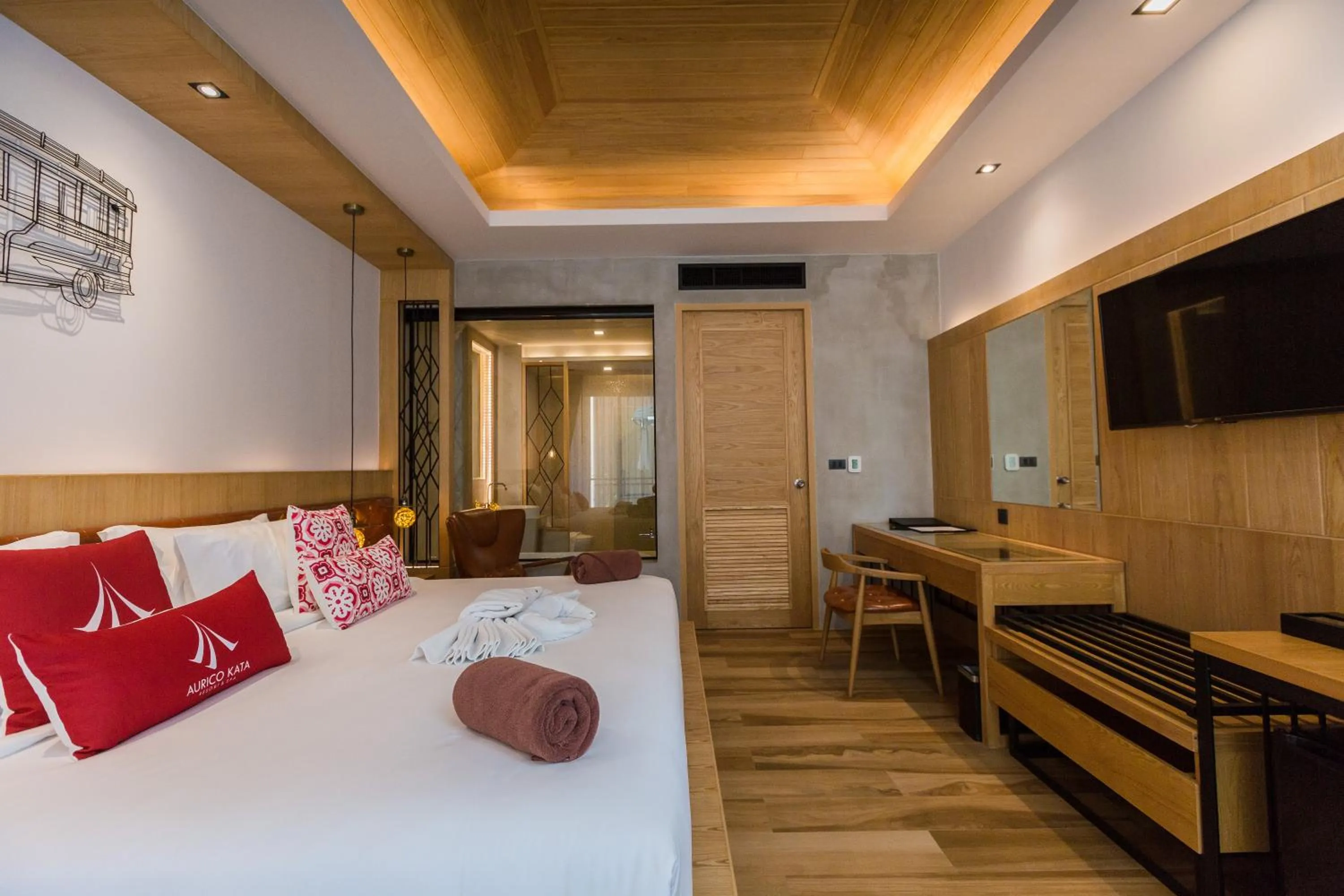 Bed in Aurico Kata Resort & Spa - SHA Extra Plus