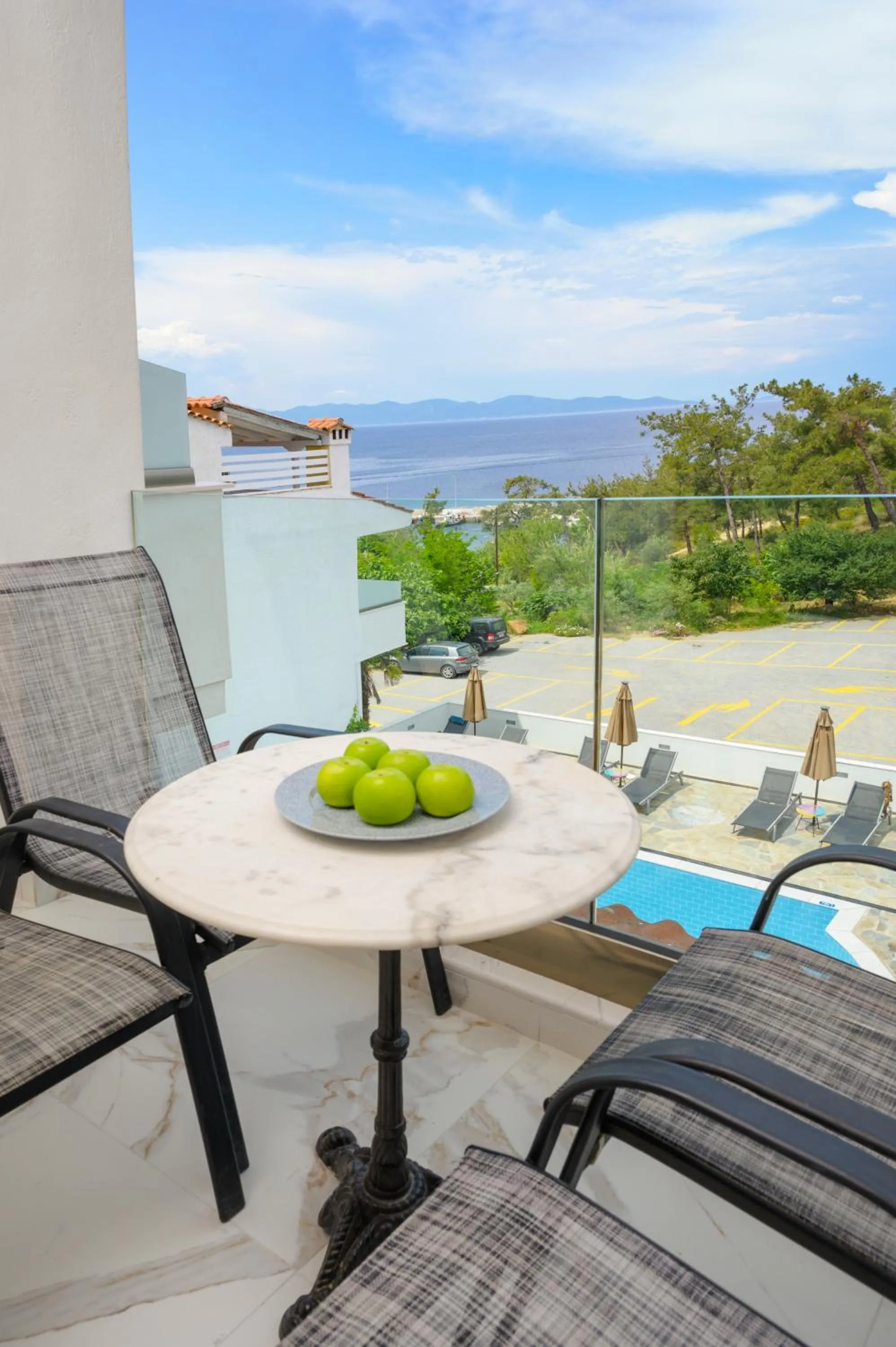 Sea view in Leandros Hotel