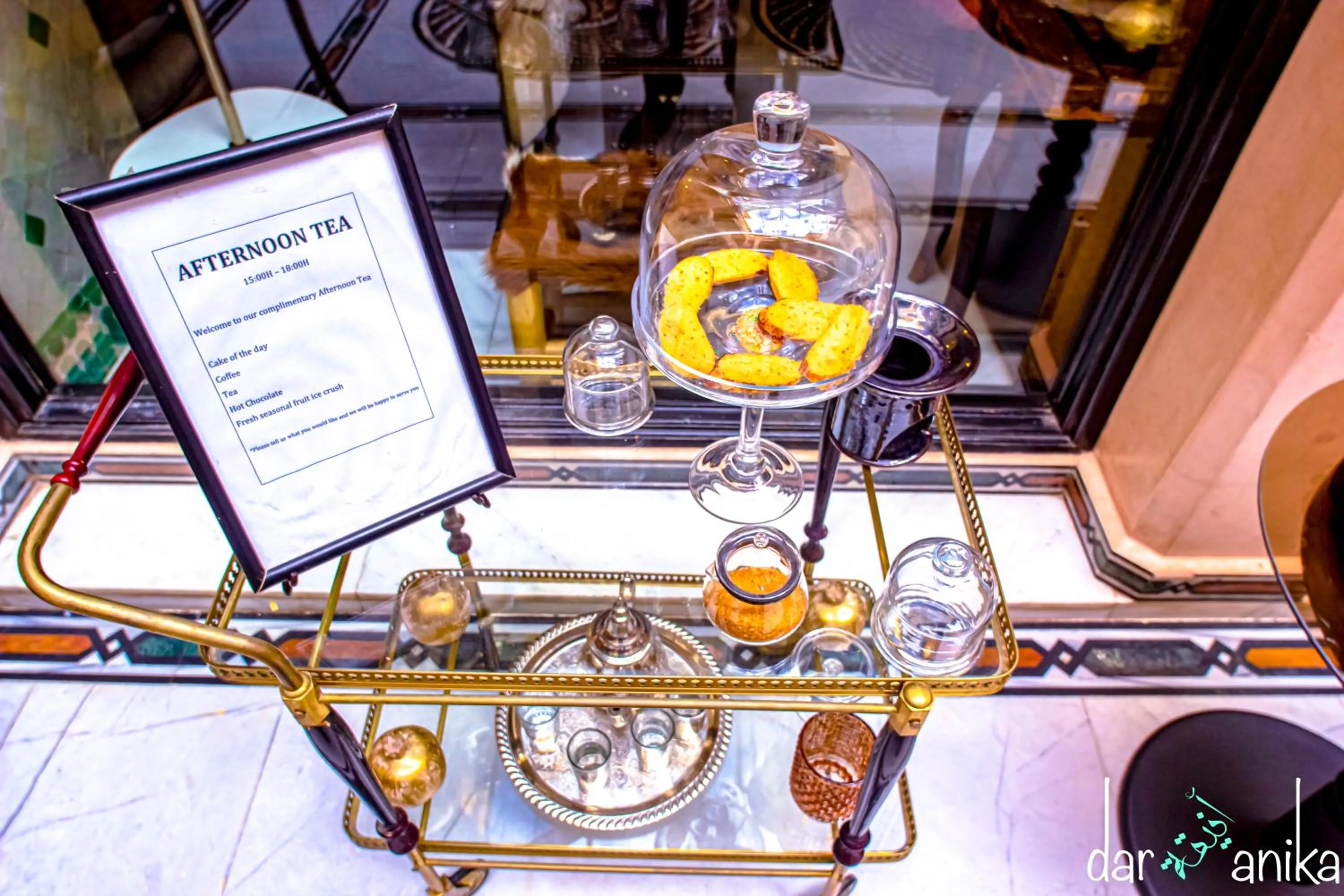 Food and drinks in Dar Anika