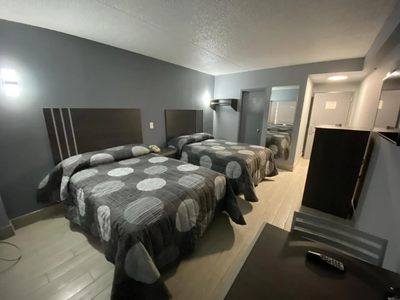 Bedroom in Galaxy Motel