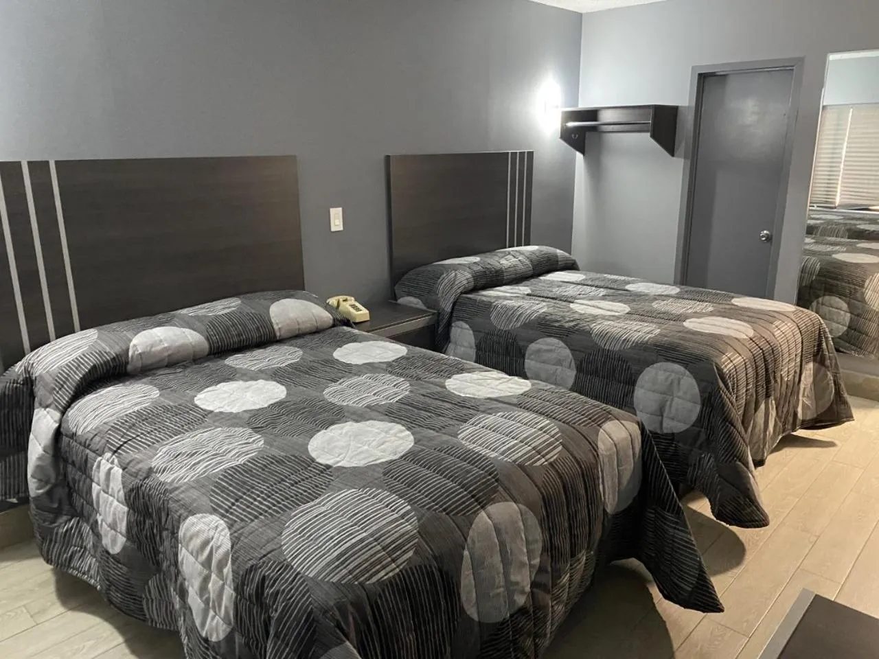 Bedroom in Galaxy Motel