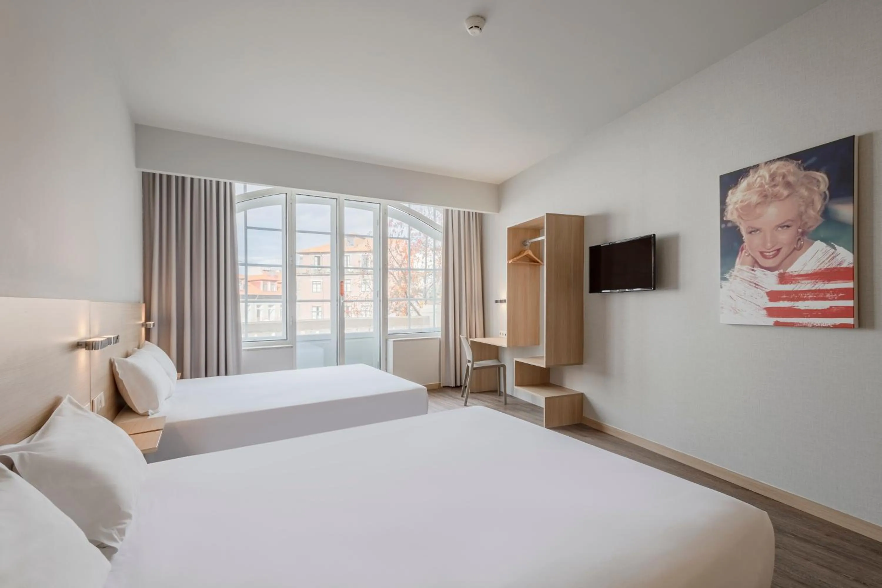 Bed in Moov Hotel Porto Centro