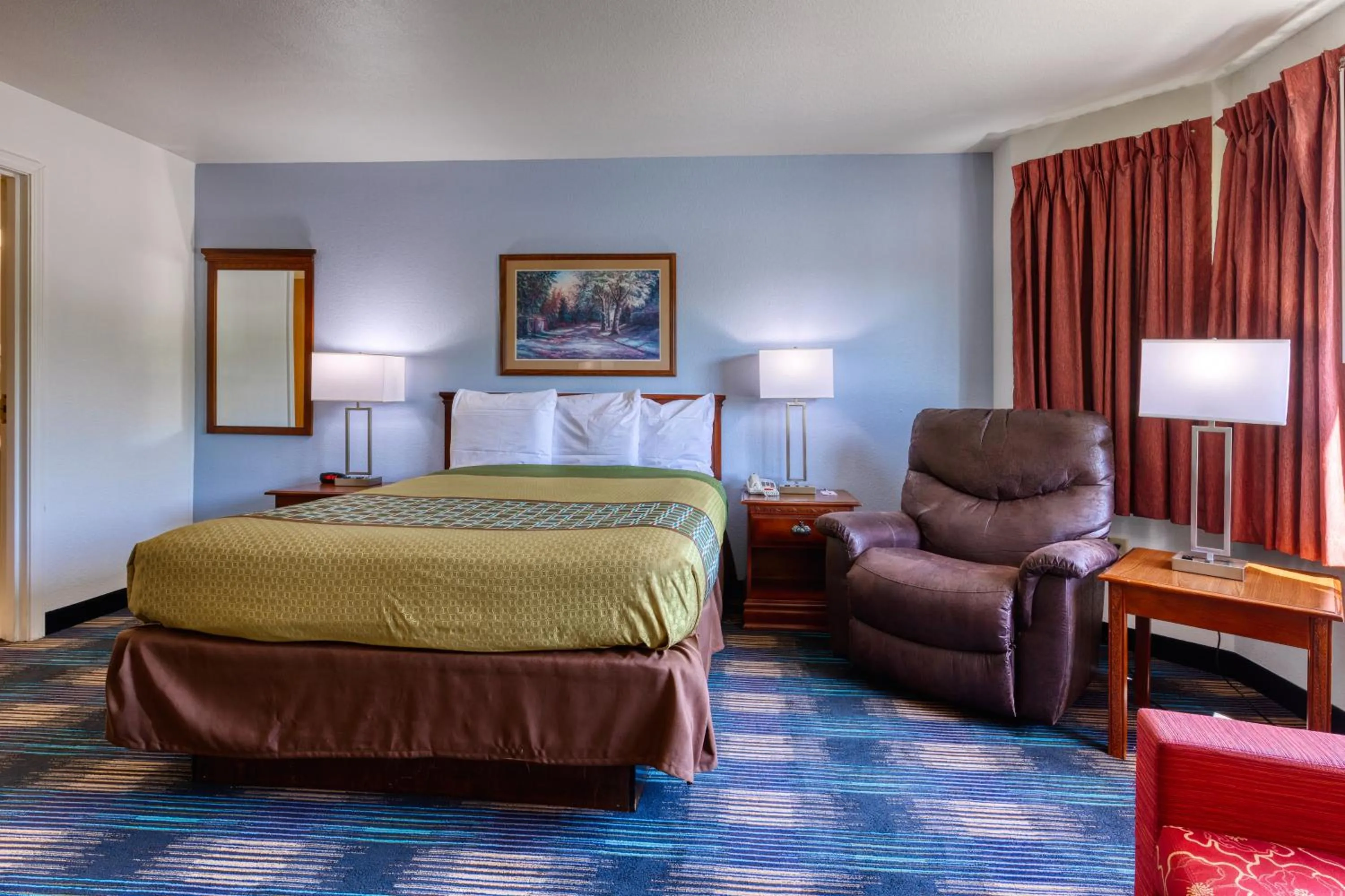 Bed in All Towne Suites