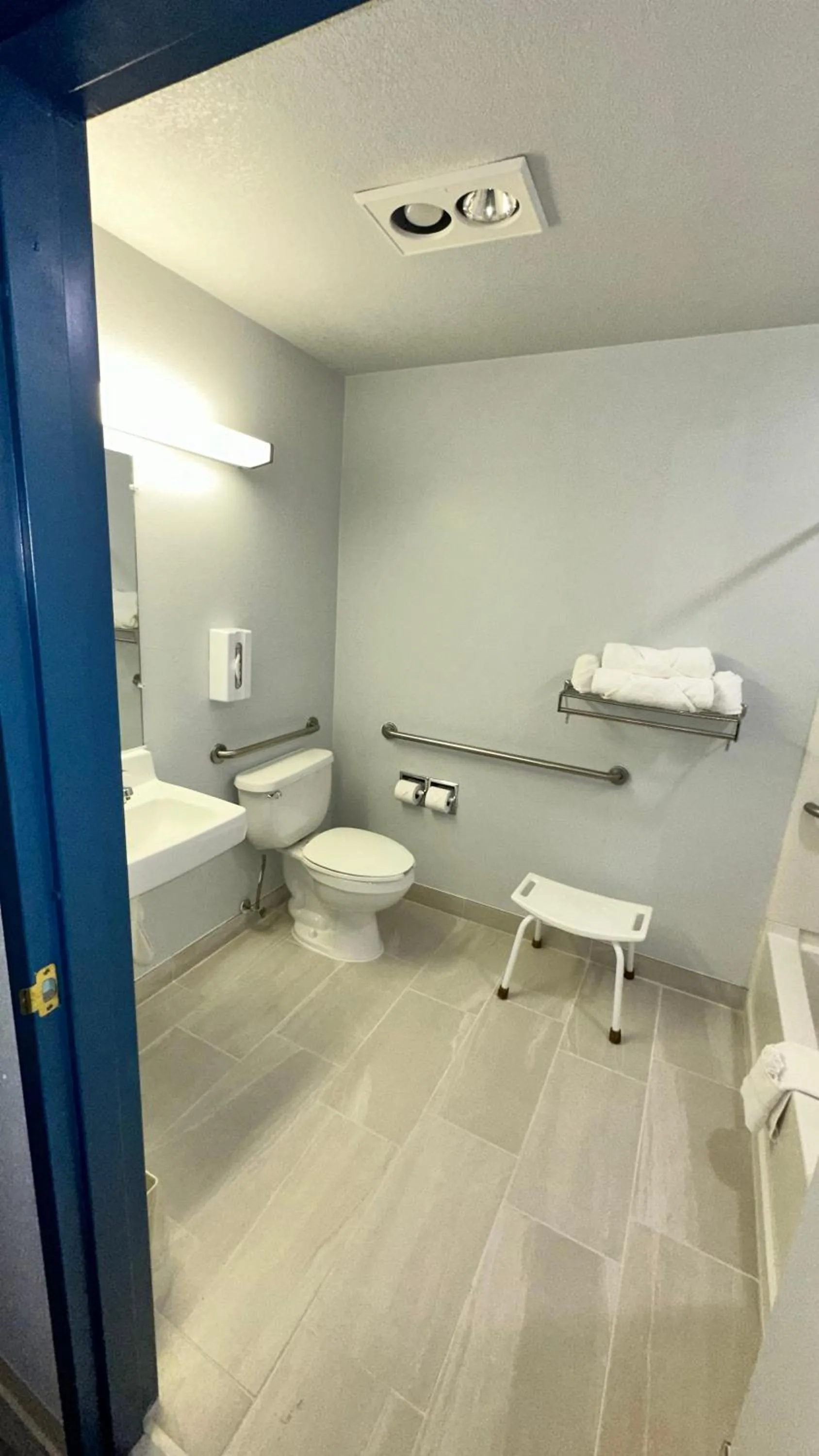 Toilet in Microtel Inn & Suites by Wyndham Gallup - PET FRIENDLY