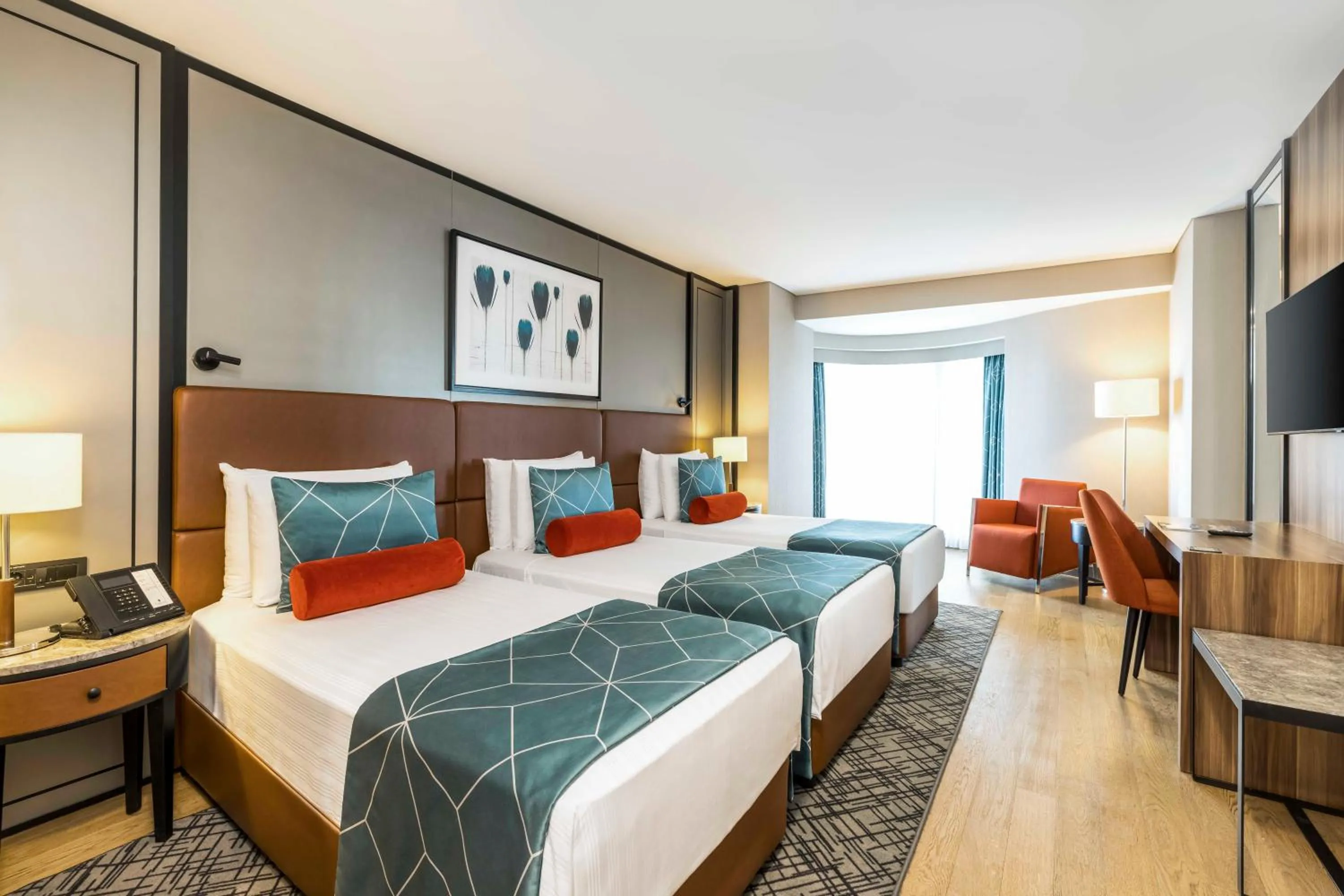 Bed in Opera Hotel Bosphorus - Preferred Hotels and Resorts