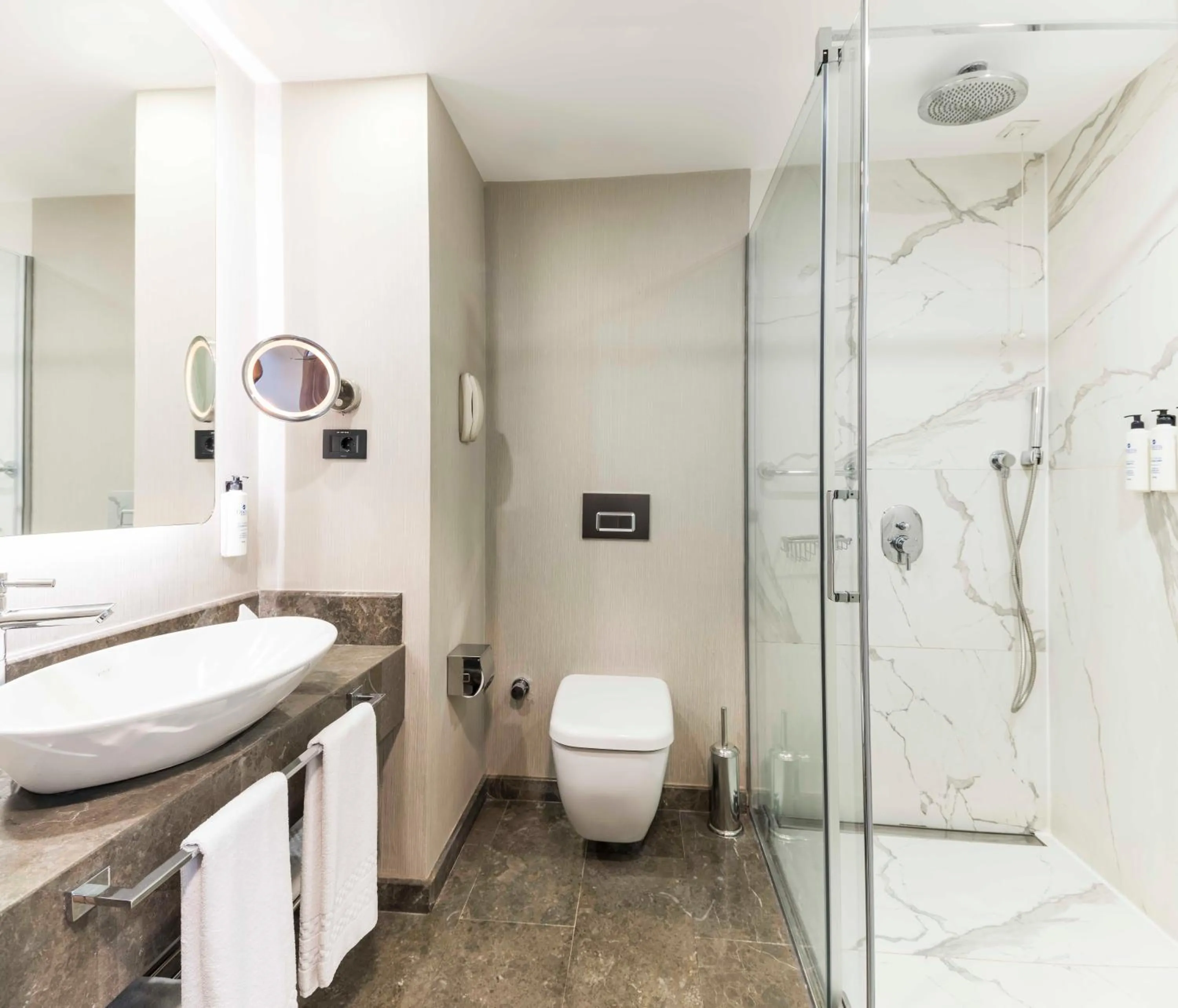 Shower in Opera Hotel Bosphorus - Preferred Hotels and Resorts